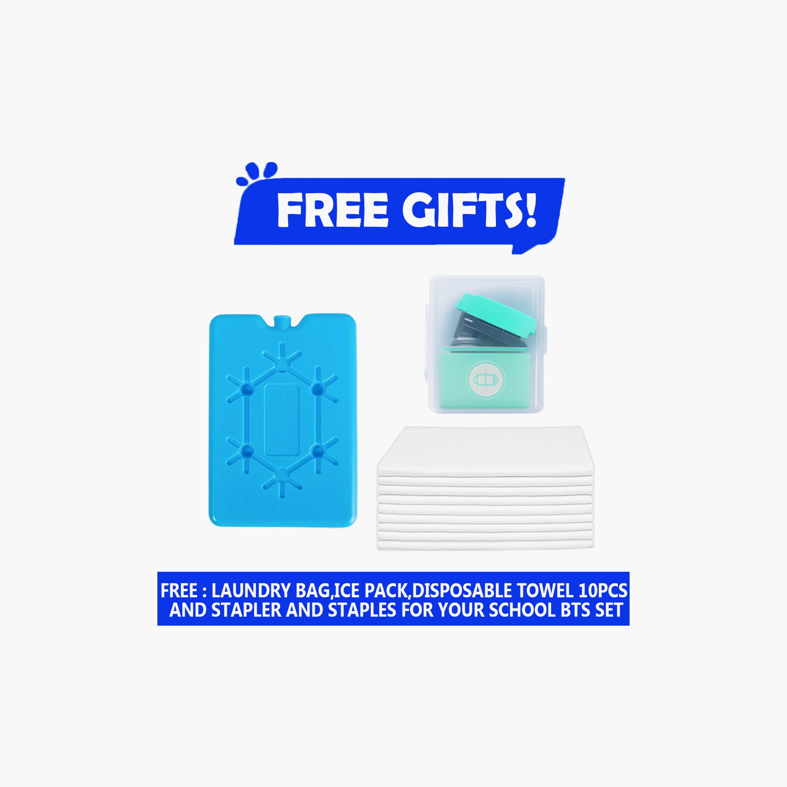 مجموعة حقيبة مدرسية 5 قطع مقاس 16 بوصة من ستار بيبيز مع هدايا مجانية - الديناصورات-school-bagsandbackpacks-sets-image-1