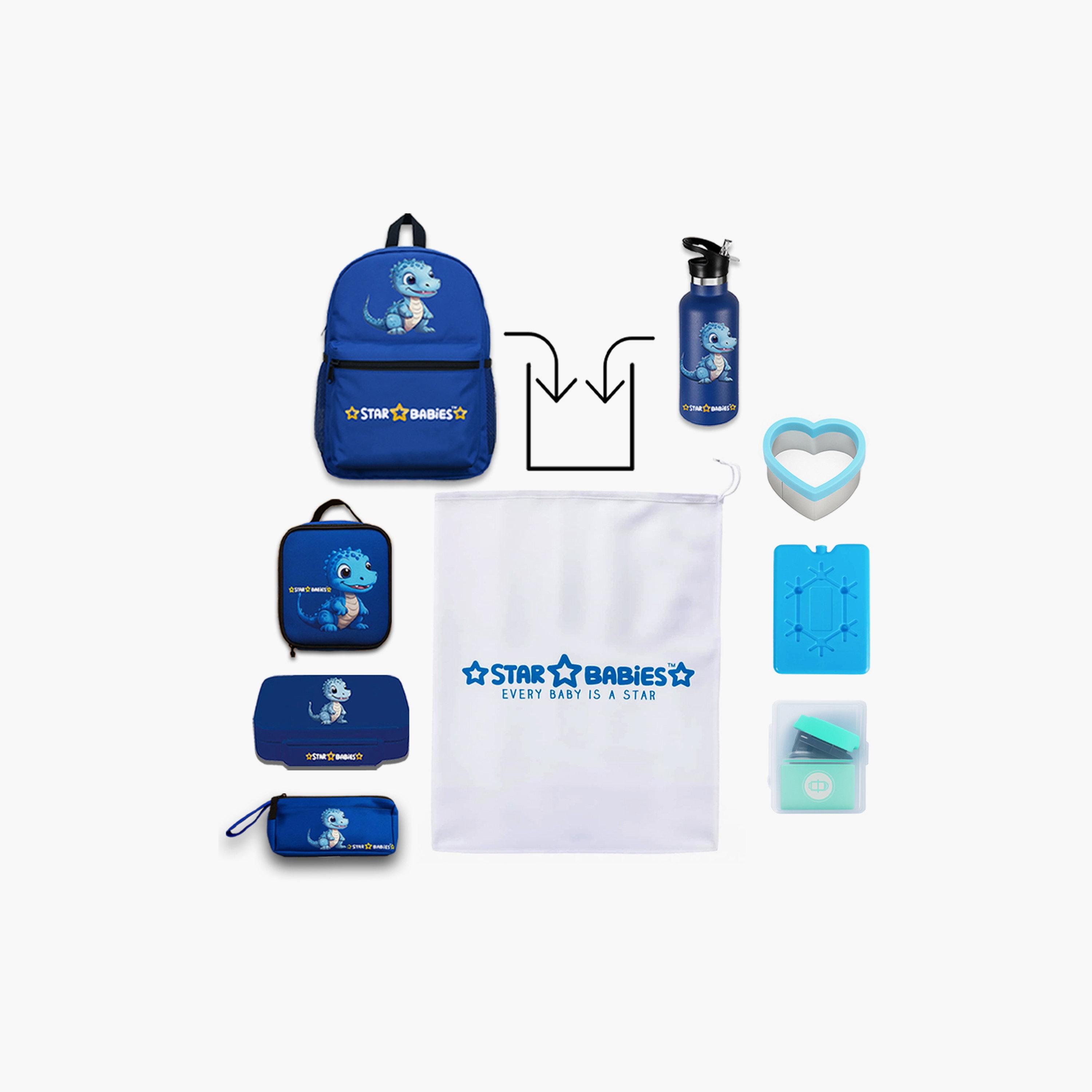 مجموعة حقيبة مدرسية 5 قطع مقاس 16 بوصة من ستار بيبيز مع هدايا مجانية - الديناصورات-school-bagsandbackpacks-sets-image-7