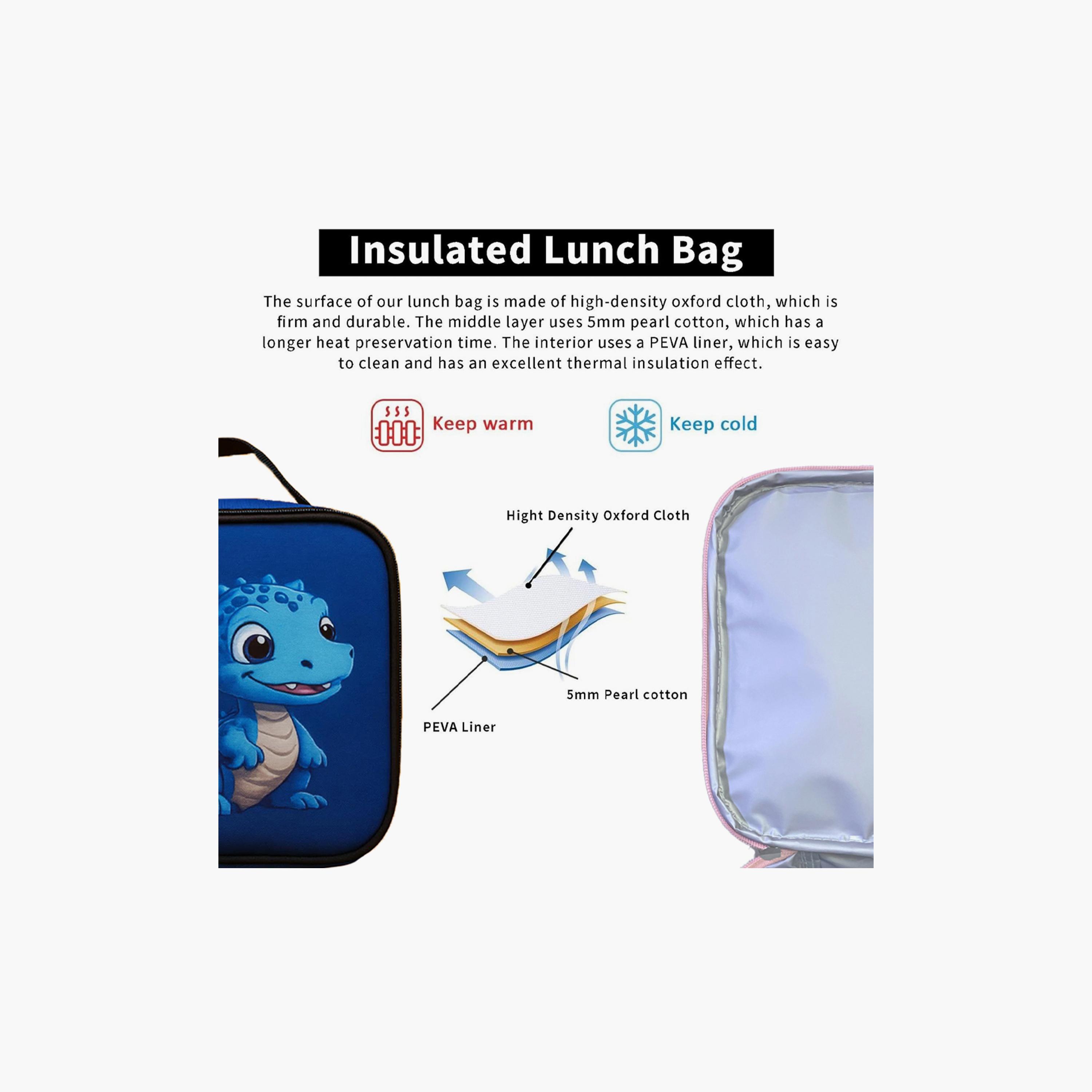 مجموعة حقيبة مدرسية 5 قطع مقاس 16 بوصة من ستار بيبيز مع هدايا مجانية - الديناصورات-school-bagsandbackpacks-sets-image-3