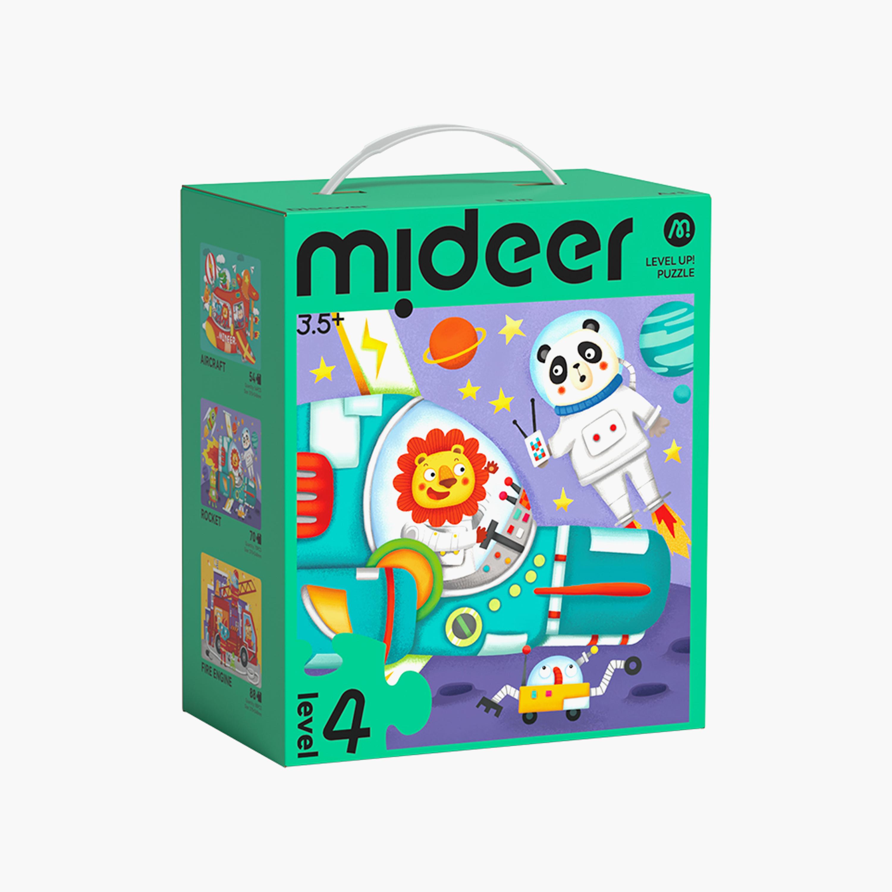 Mideer 3-in-1 Level Up Transportation Puzzles - Level 4-toys-buildingblocks-blocks-image-1