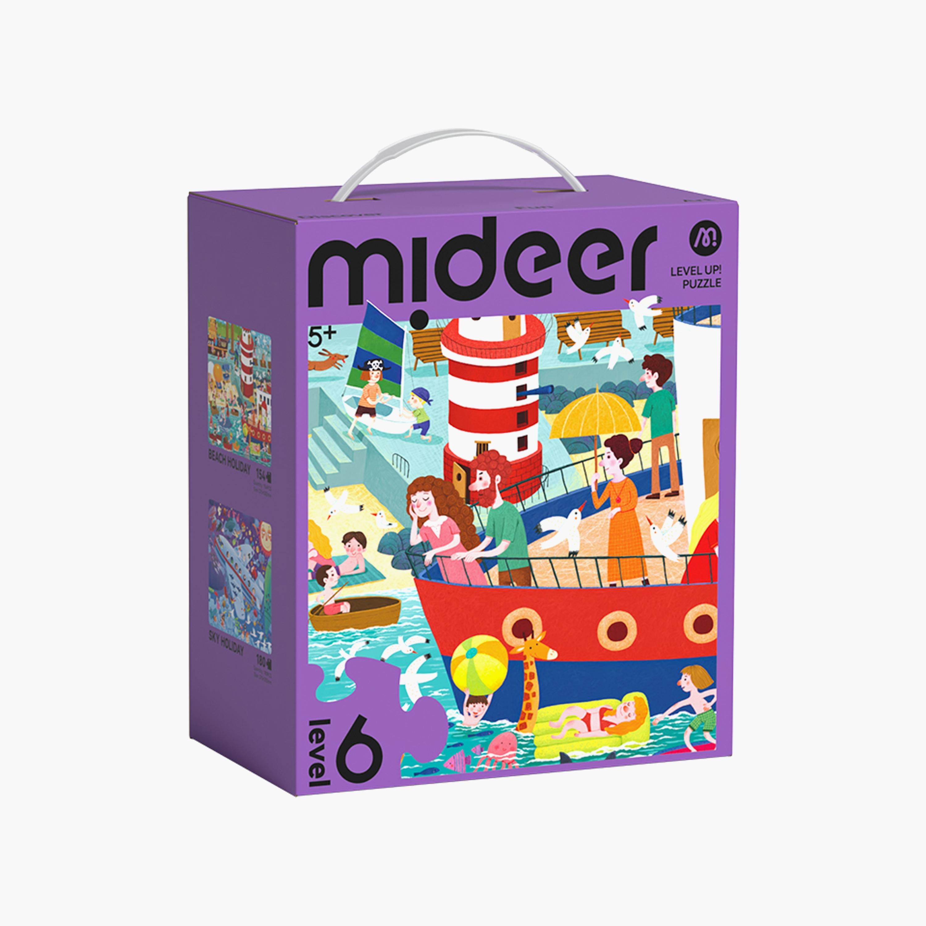 Mideer 2-in-1 Level Up Holidays Puzzles - Level 6-toys-buildingblocks-blocks-image-1