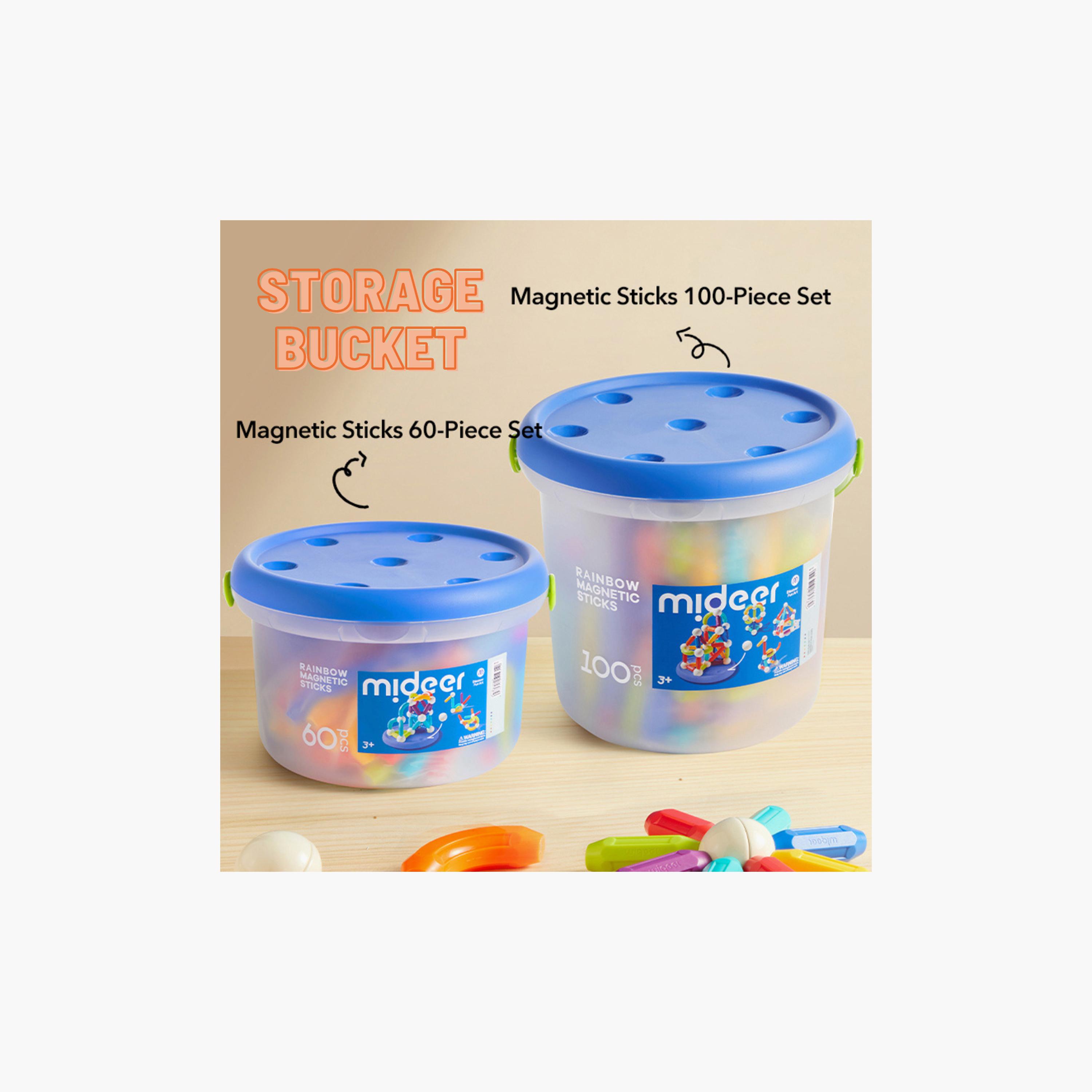 مجموعة أعواد مغناطيسية من ميدير، 100 قطعة-toys-buildingblocks-magnetictoys-image-2