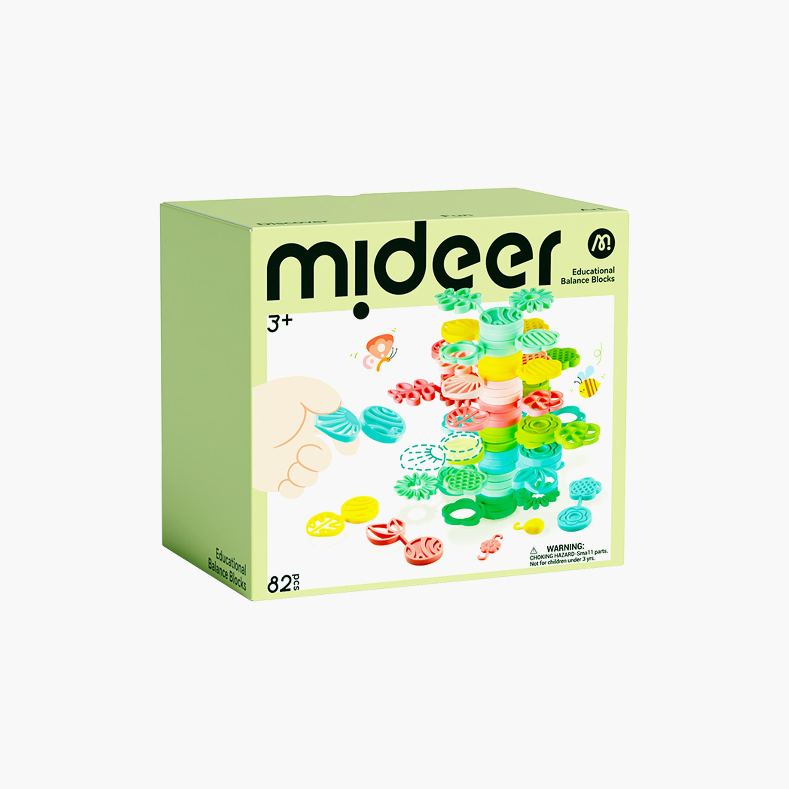 Mideer 82-Piece Floral Balancing Blocks-toys-buildingblocks-blocks-image-1