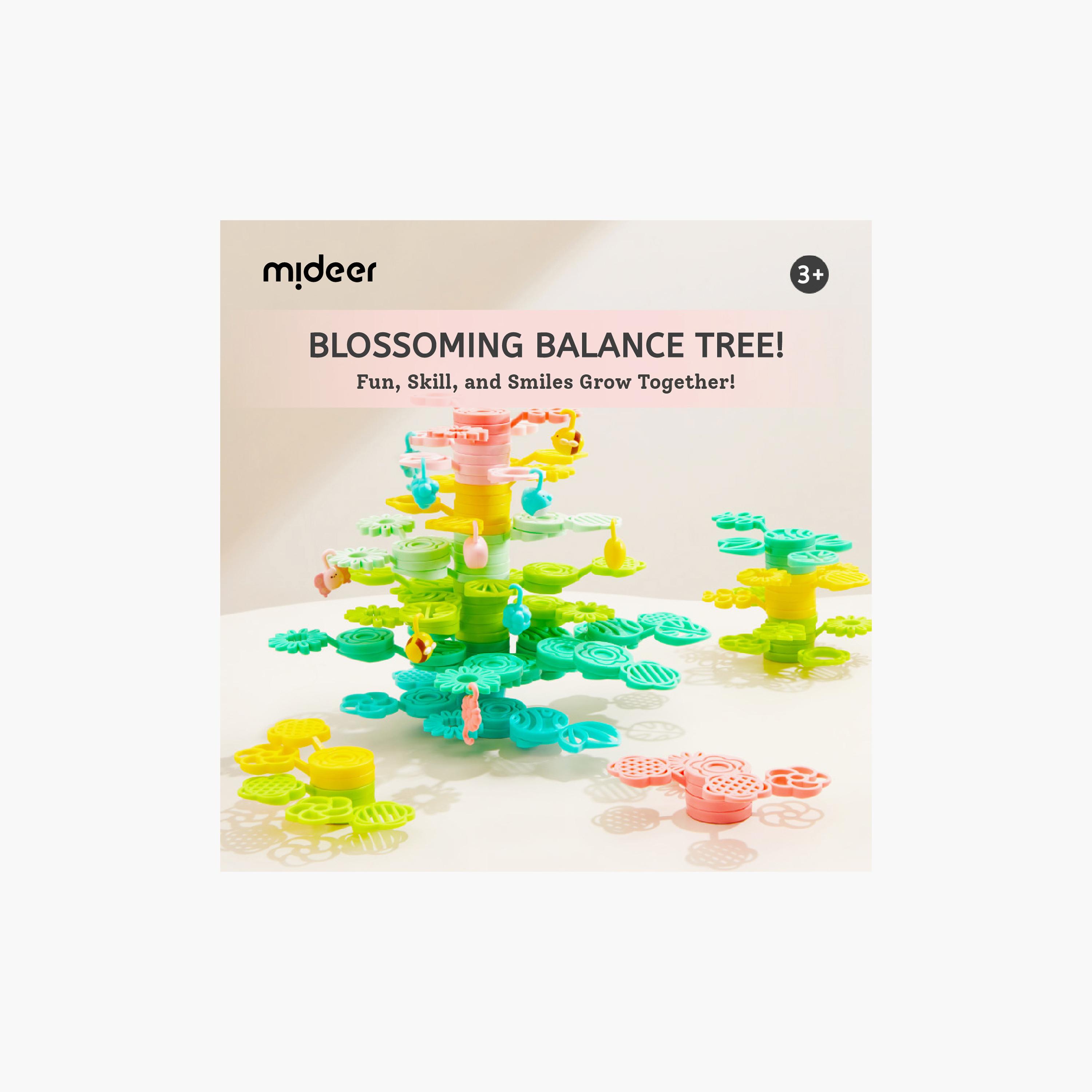 Mideer 82-Piece Floral Balancing Blocks-toys-buildingblocks-blocks-image-3