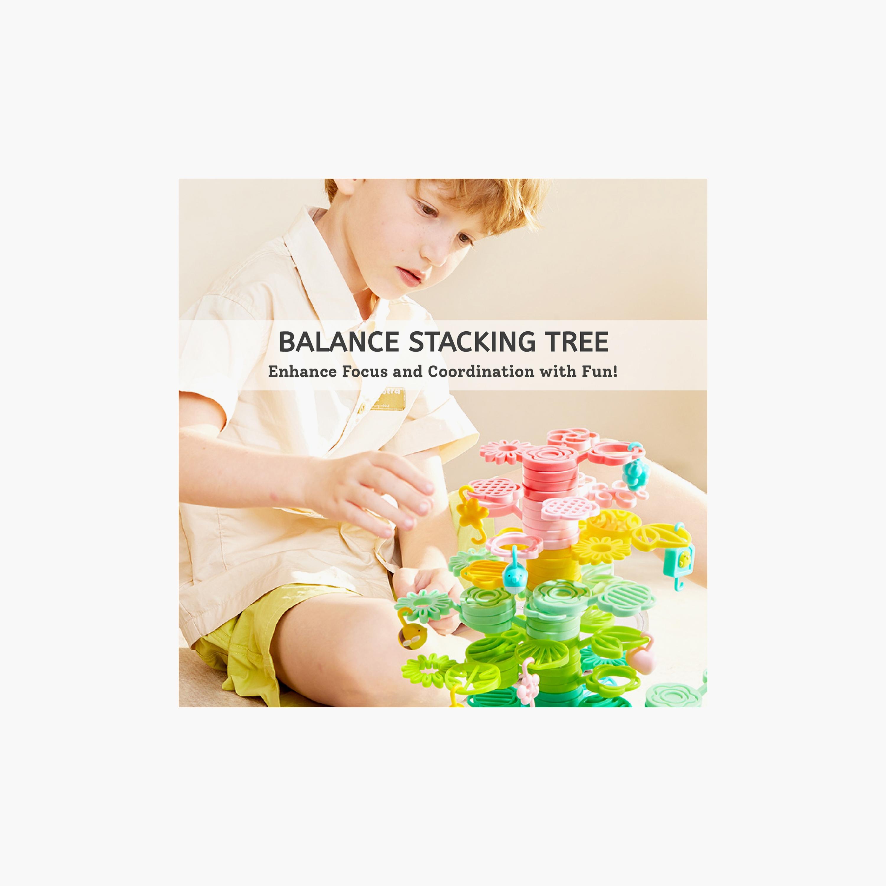 Mideer 82-Piece Floral Balancing Blocks-toys-buildingblocks-blocks-image-4