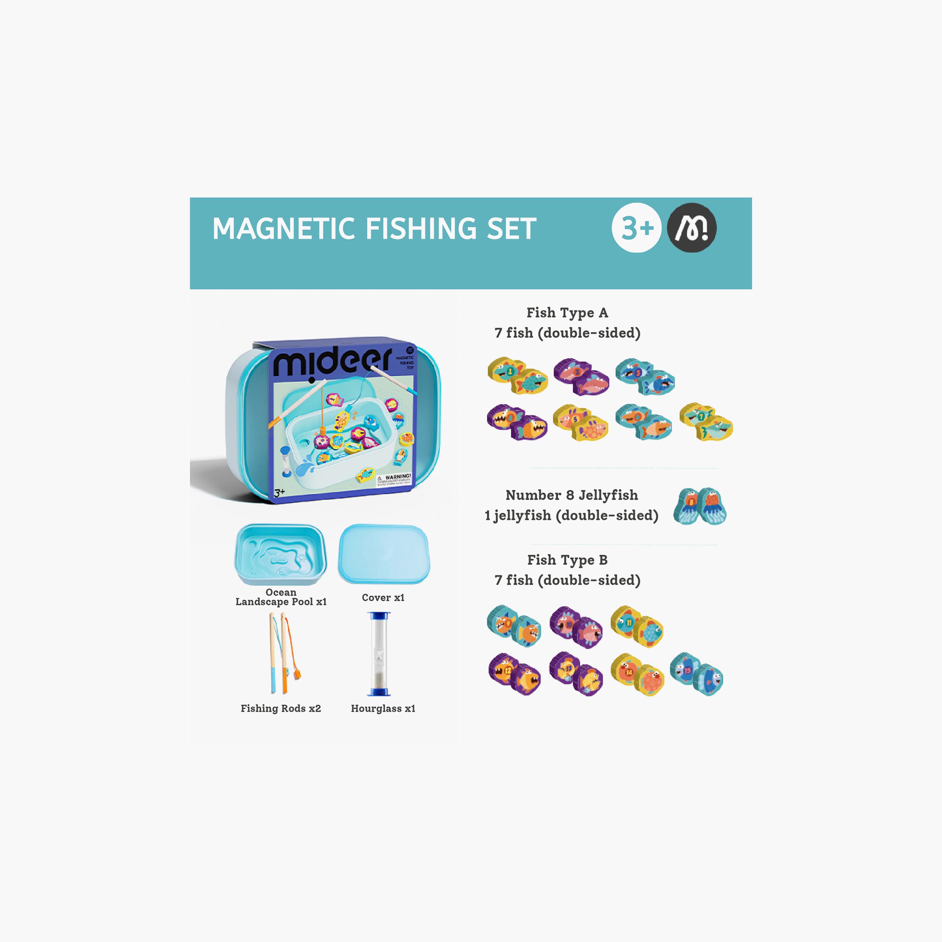 Mideer Magnetic Fishing Game-toys-buildingblocks-blocks-image-2