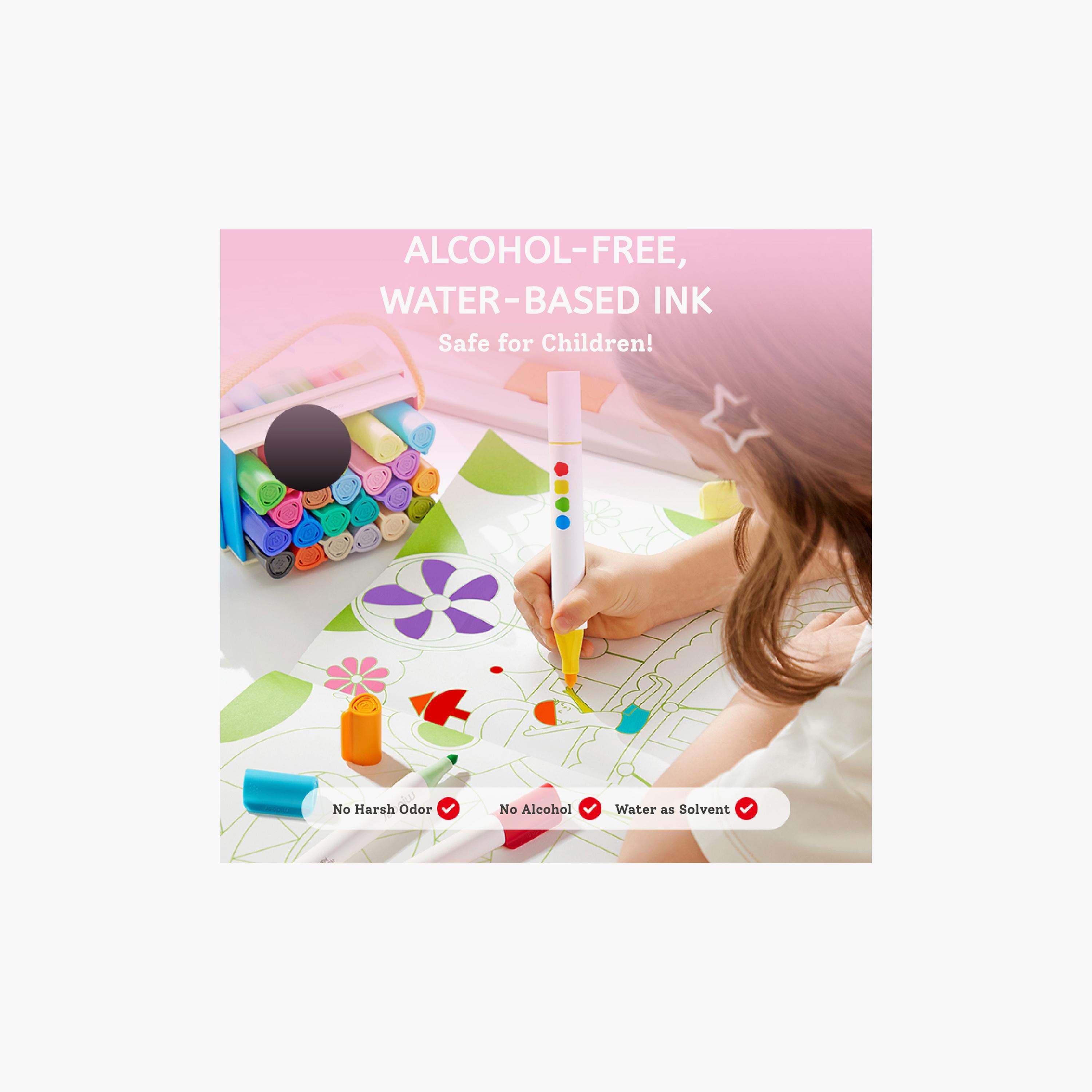 أقلام تحديد قابلة للغسل ثنائية الأطراف من ميدير، 36 قطعة-school-artsandcrafts-image-6