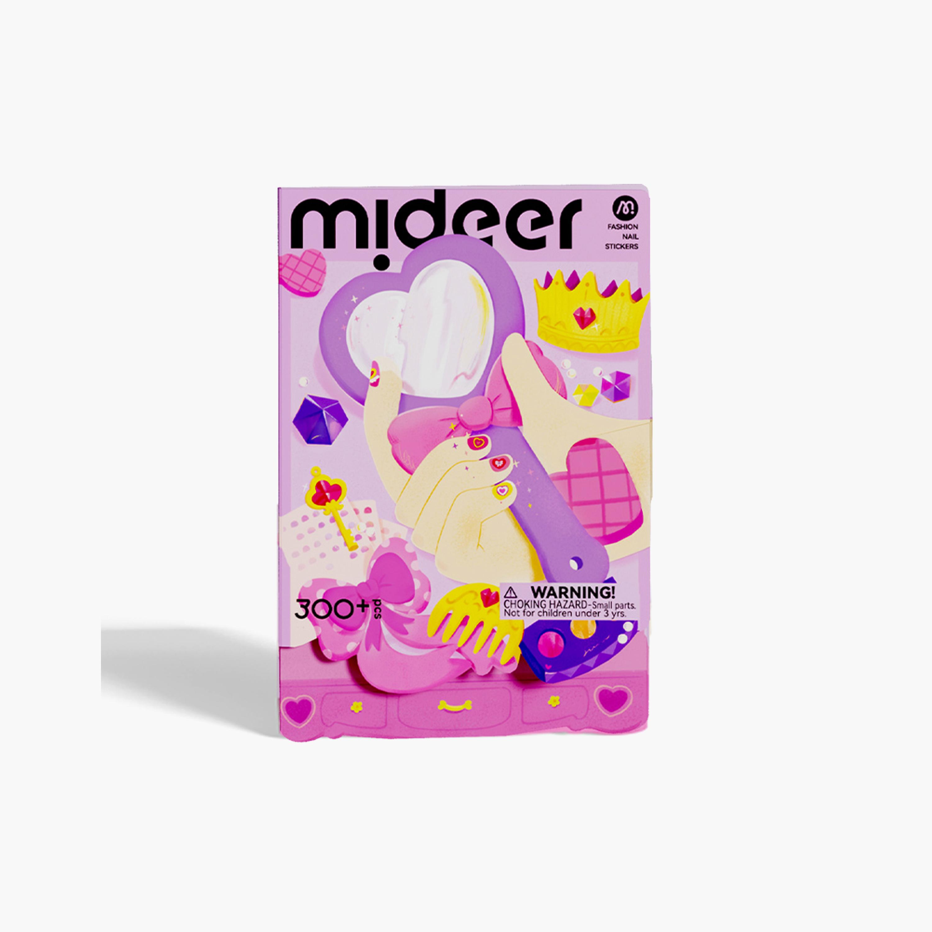 ملصقات أظافر من ميدير، 300 قطعة - برنسيس بانكيت-school-artsandcrafts-image-1