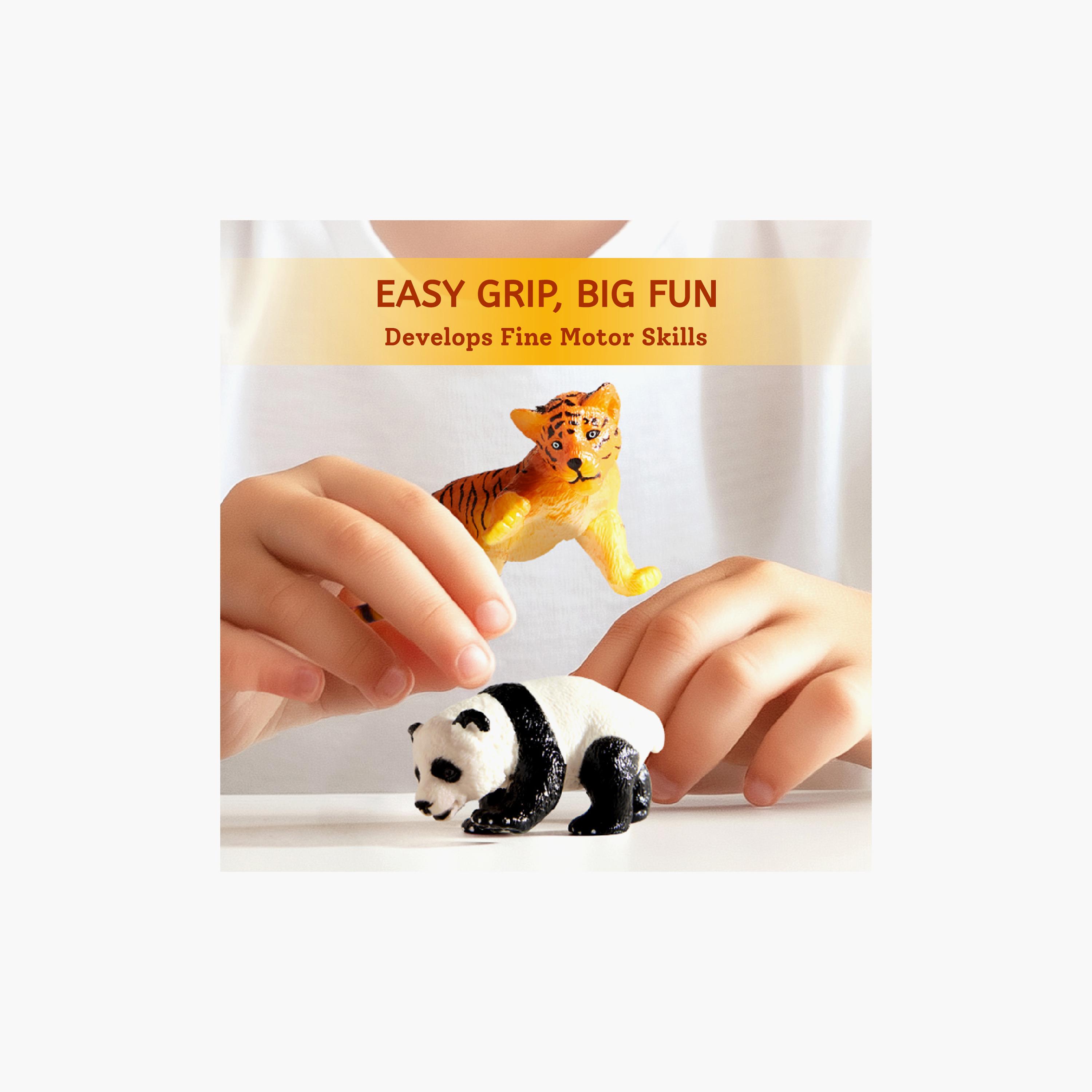 مجموعة سفاري للحيوانات من ميدير، 12 قطعة-toys-playfigures-actionfigures-image-6