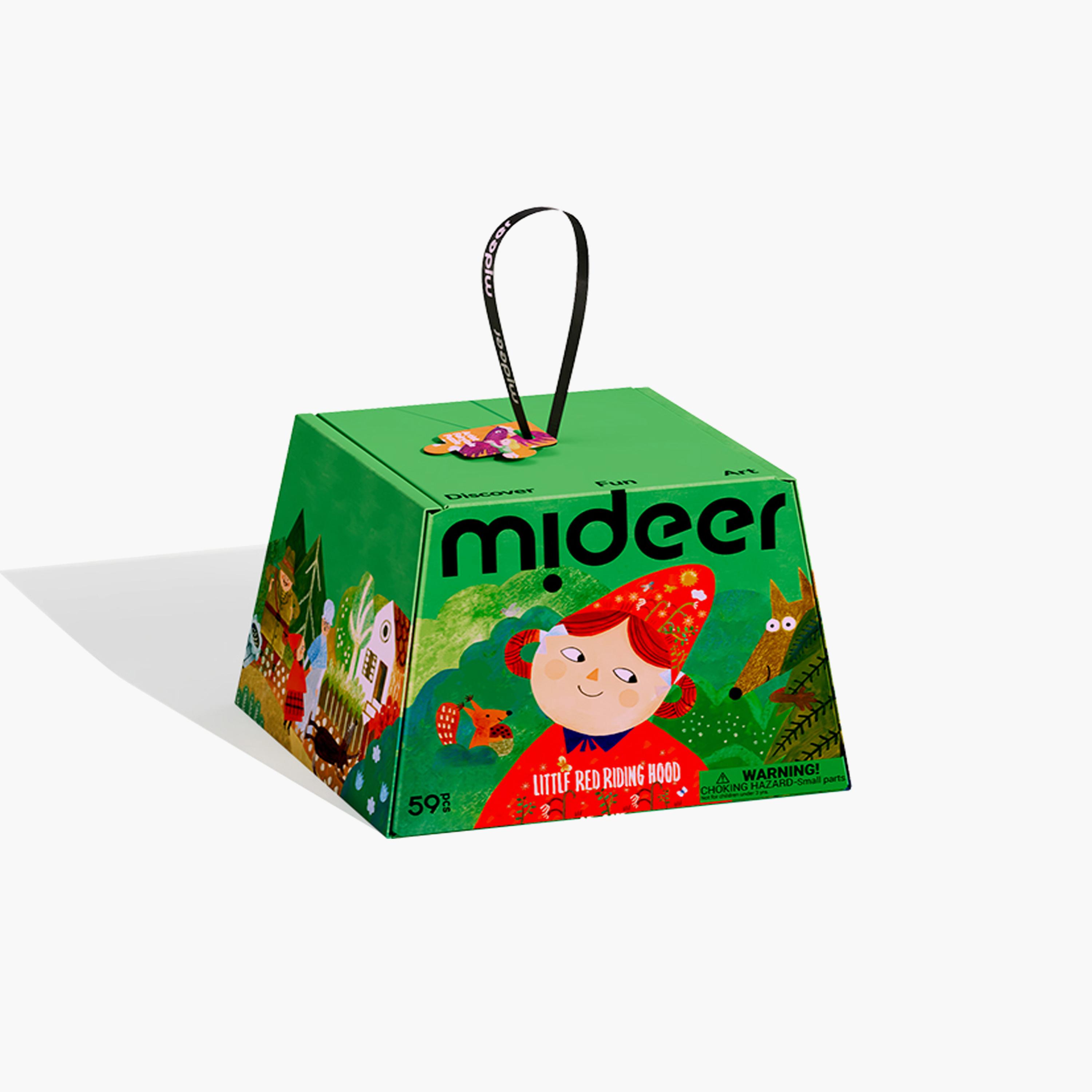 Mideer 59-Piece Little Red Riding Hood Fairytale Puzzle-toys-buildingblocks-blocks-image-1