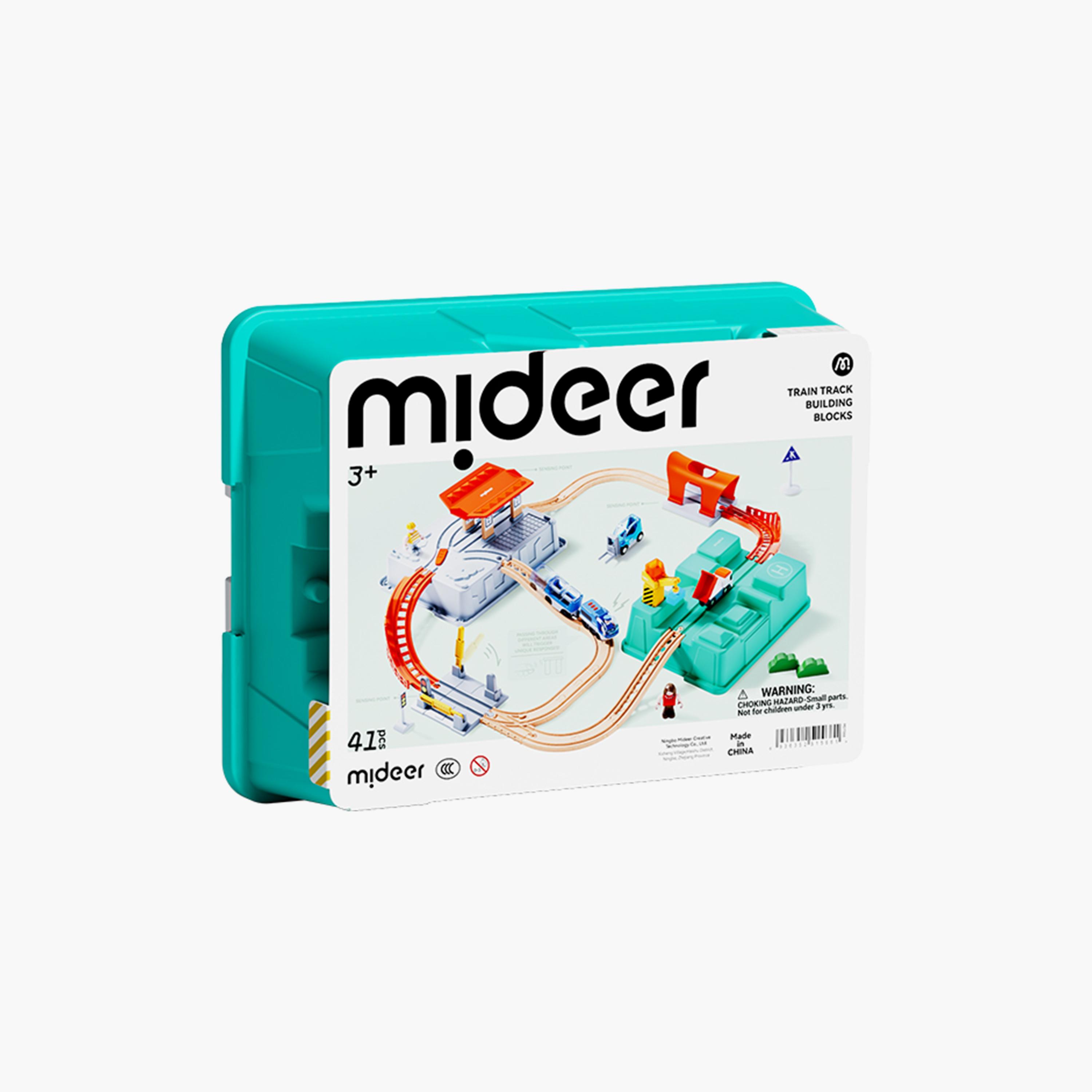 Mideer 41-Piece Train Track Building Blocks-toys-buildingblocks-blocks-image-1