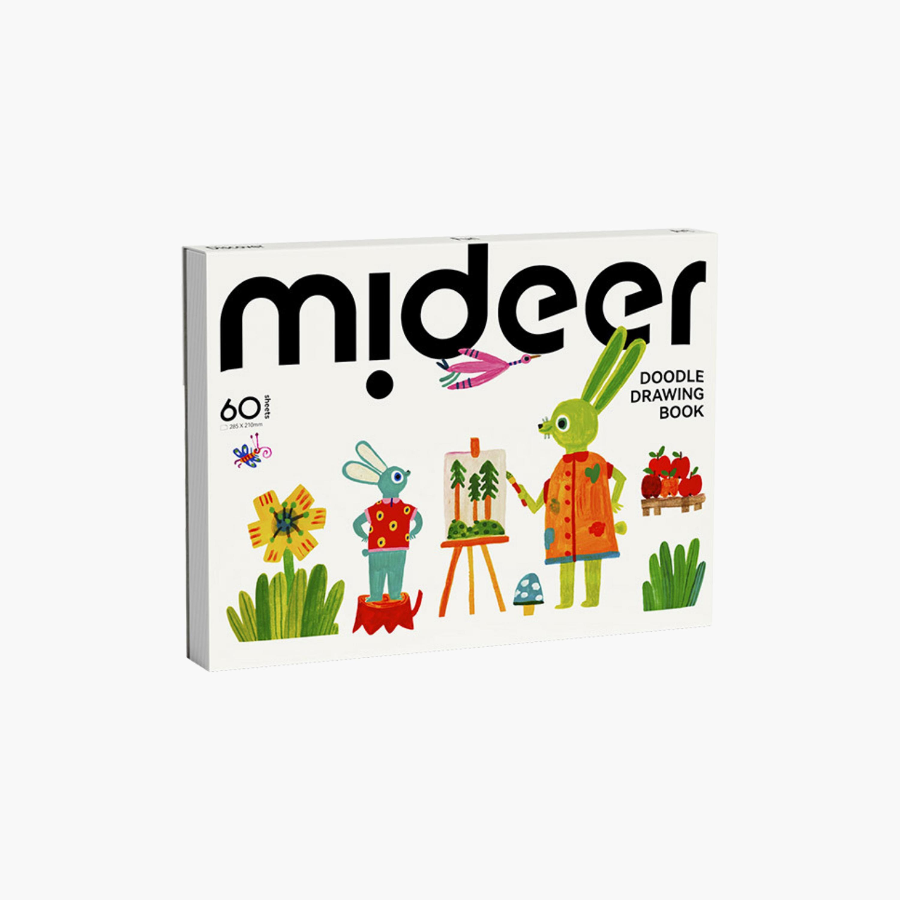 Mideer 60-Page Doodle Drawing Book-school-artsandcrafts-image-1