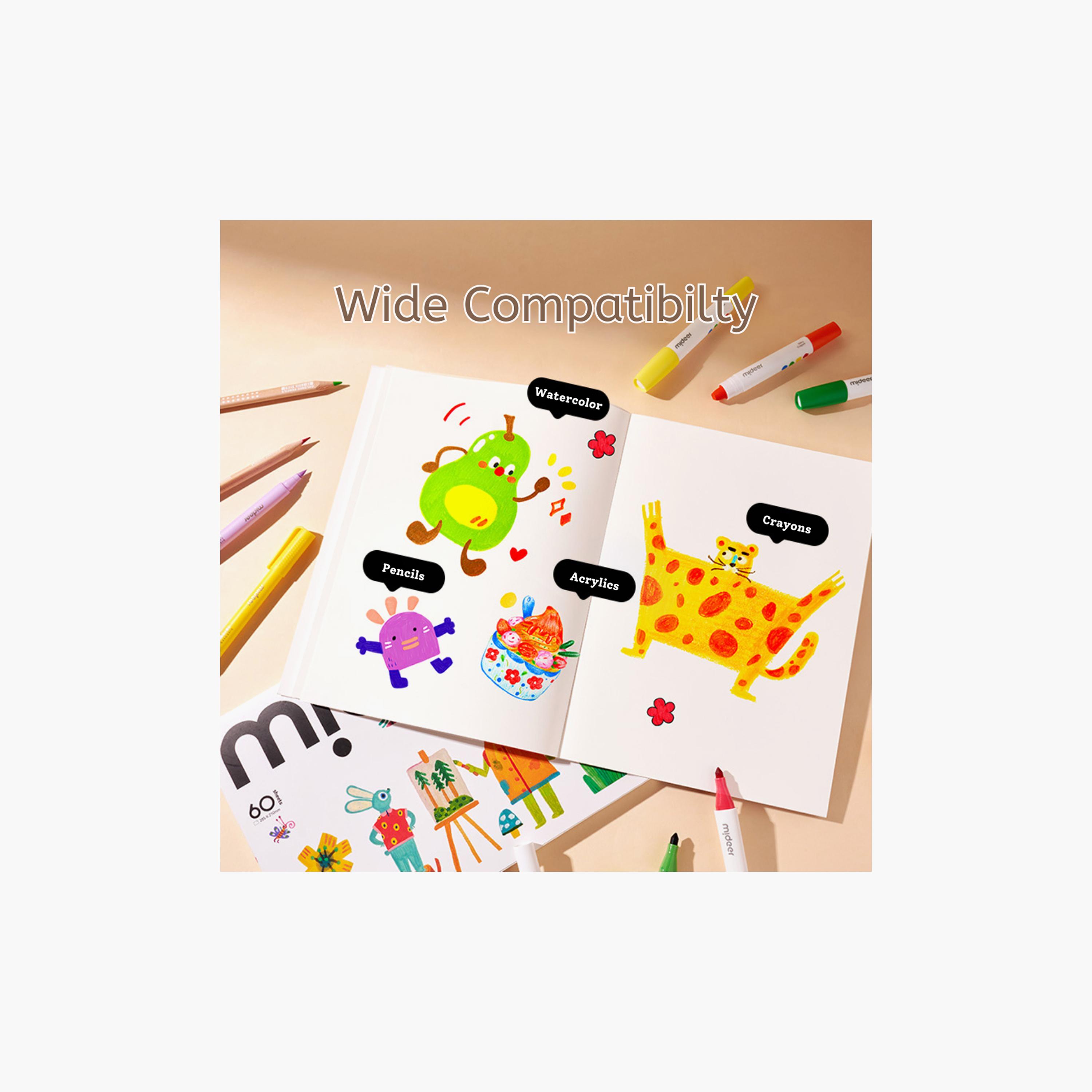 Mideer 60-Page Doodle Drawing Book-school-artsandcrafts-image-3