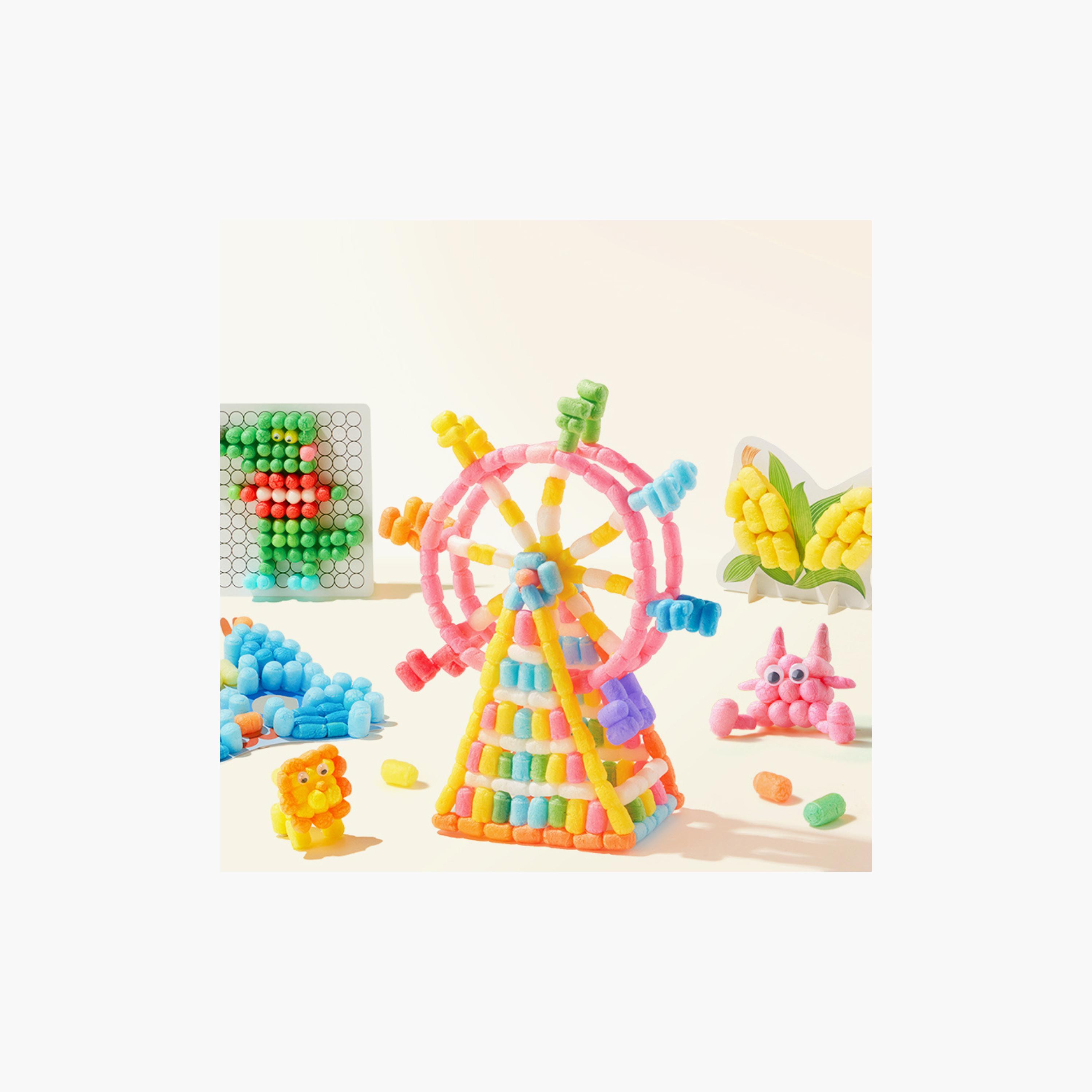 مكعبات فسيفساء الذرة من ميدير، 300 قطعة-toys-buildingblocks-blocks-image-10