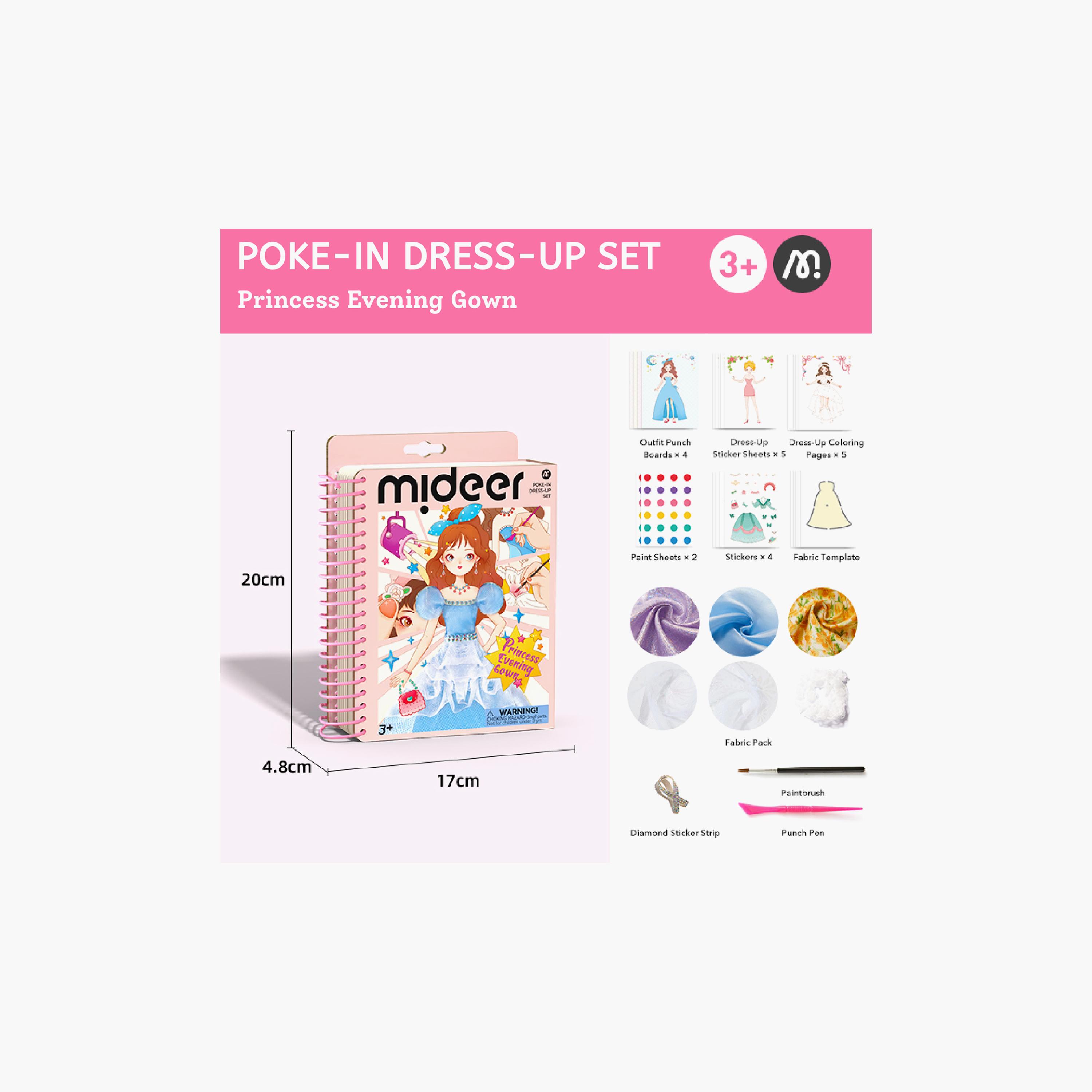 Mideer Poke-in Dress Up Set - Princess Evening Gown-school-artsandcrafts-image-3