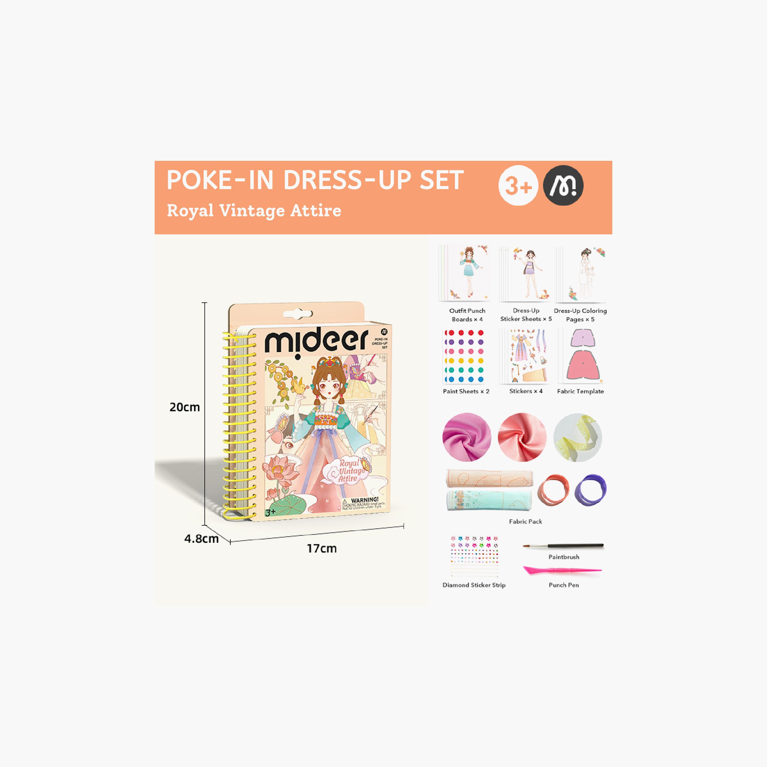 Mideer Poke-in Dress Up Set - Royal Vintage Attire-school-artsandcrafts-image-3