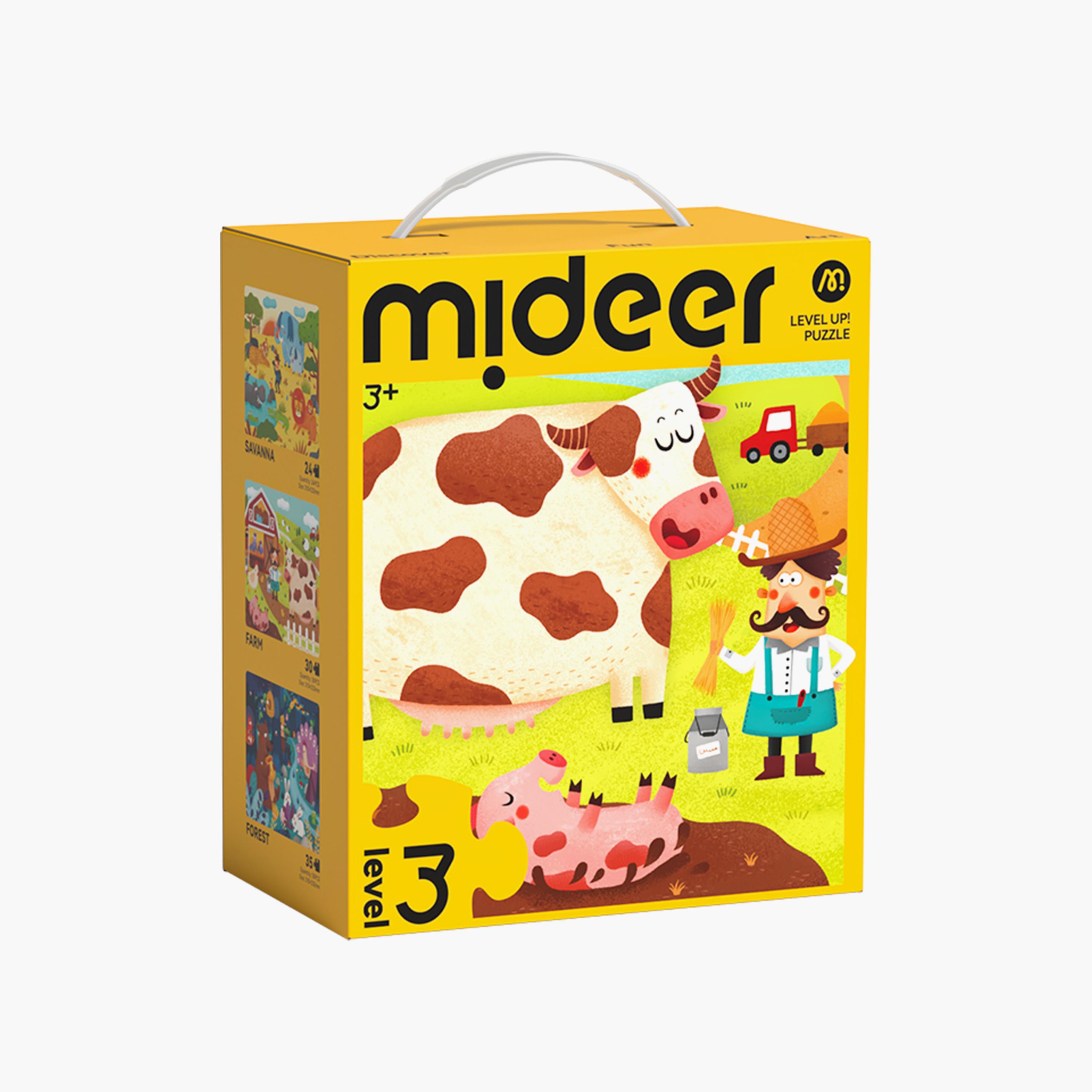 Mideer 3-in-1 Level Up Nature Puzzles - Level 3-toys-buildingblocks-blocks-image-1