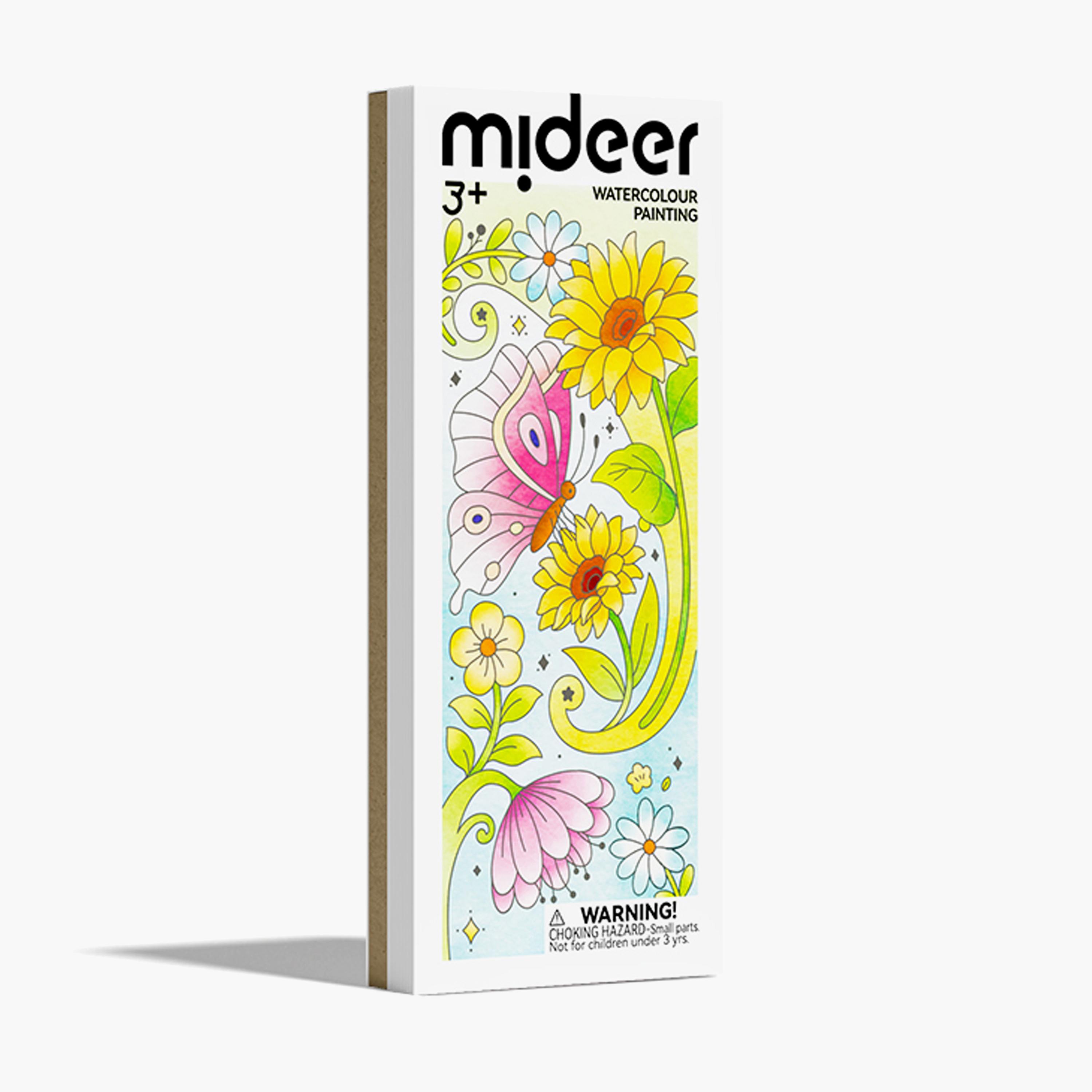 كتيب ألوان مع 20 ورقة مائية من ميدير - حديقة رائعة-school-artsandcrafts-image-1