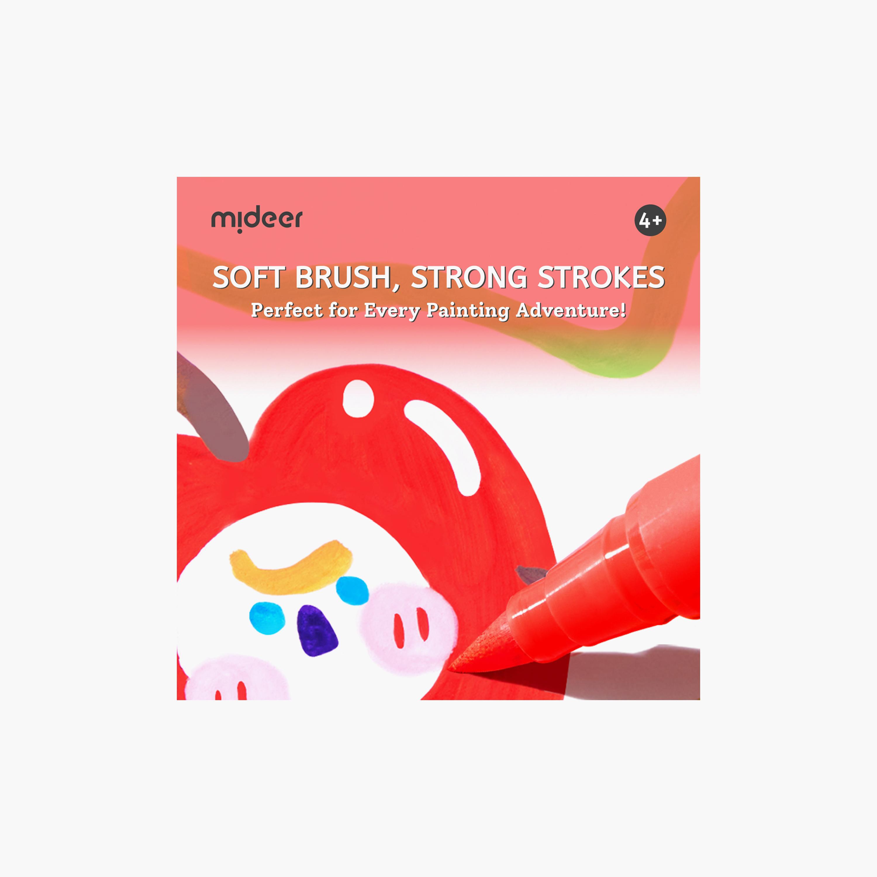 Mideer 36-Piece Acrylic Markers-school-artsandcrafts-image-3