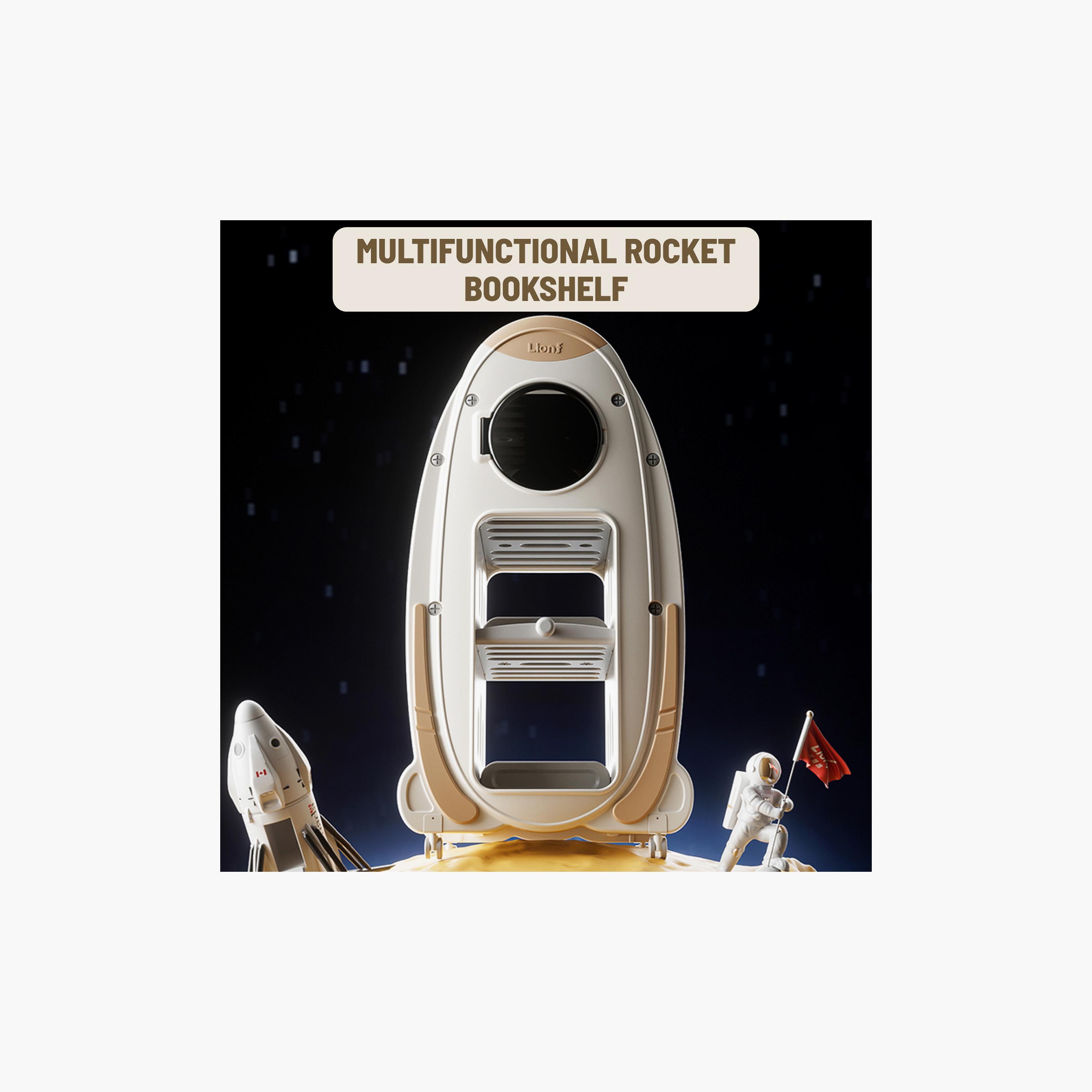 Lovely Baby Astronaut Book Cabinet-baby-nursery-furniture-wardrobesandstorage-image-3