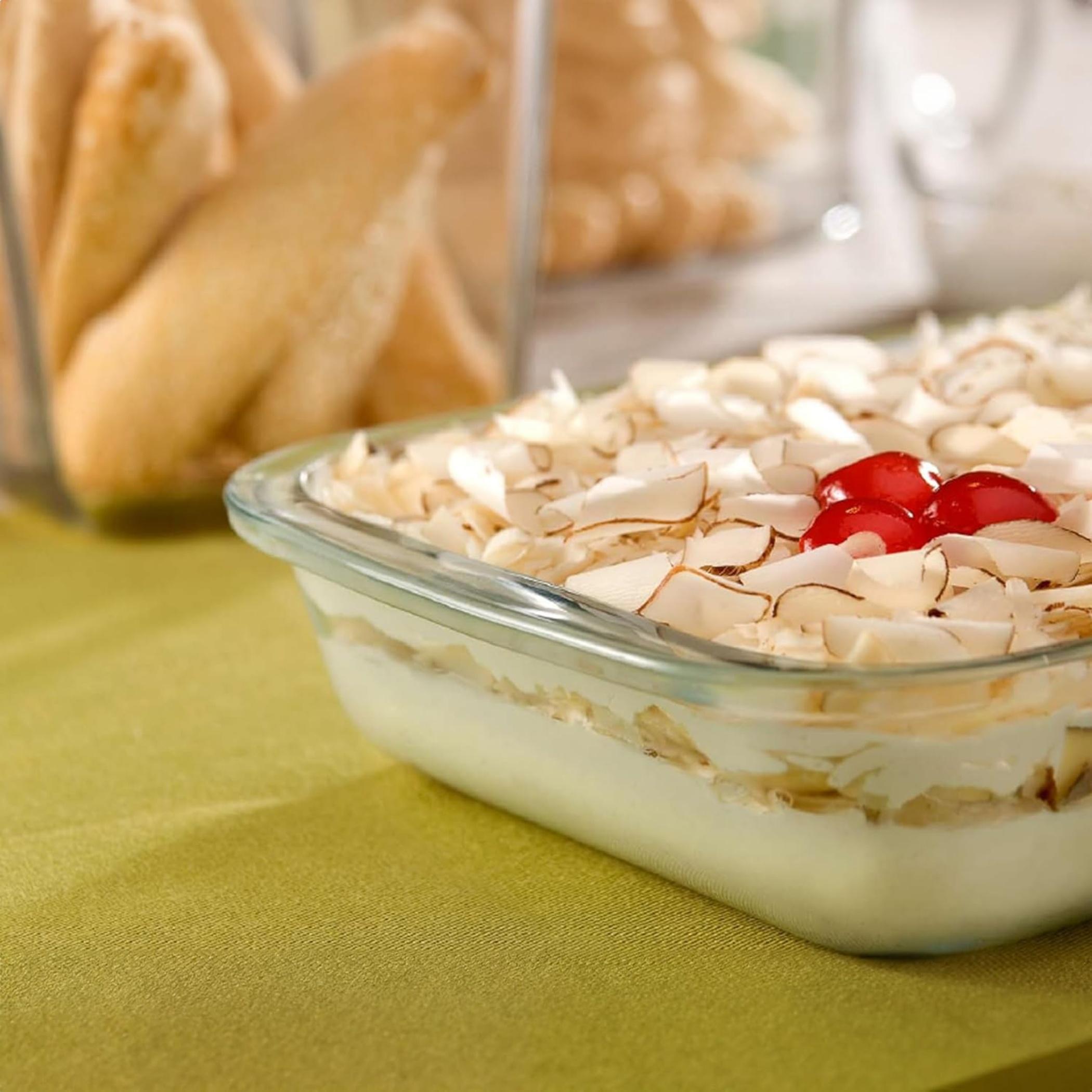 Rectangular Glass Baking Dish 2.2L-household-kitchen-bakeware-bakingdishes-image-1