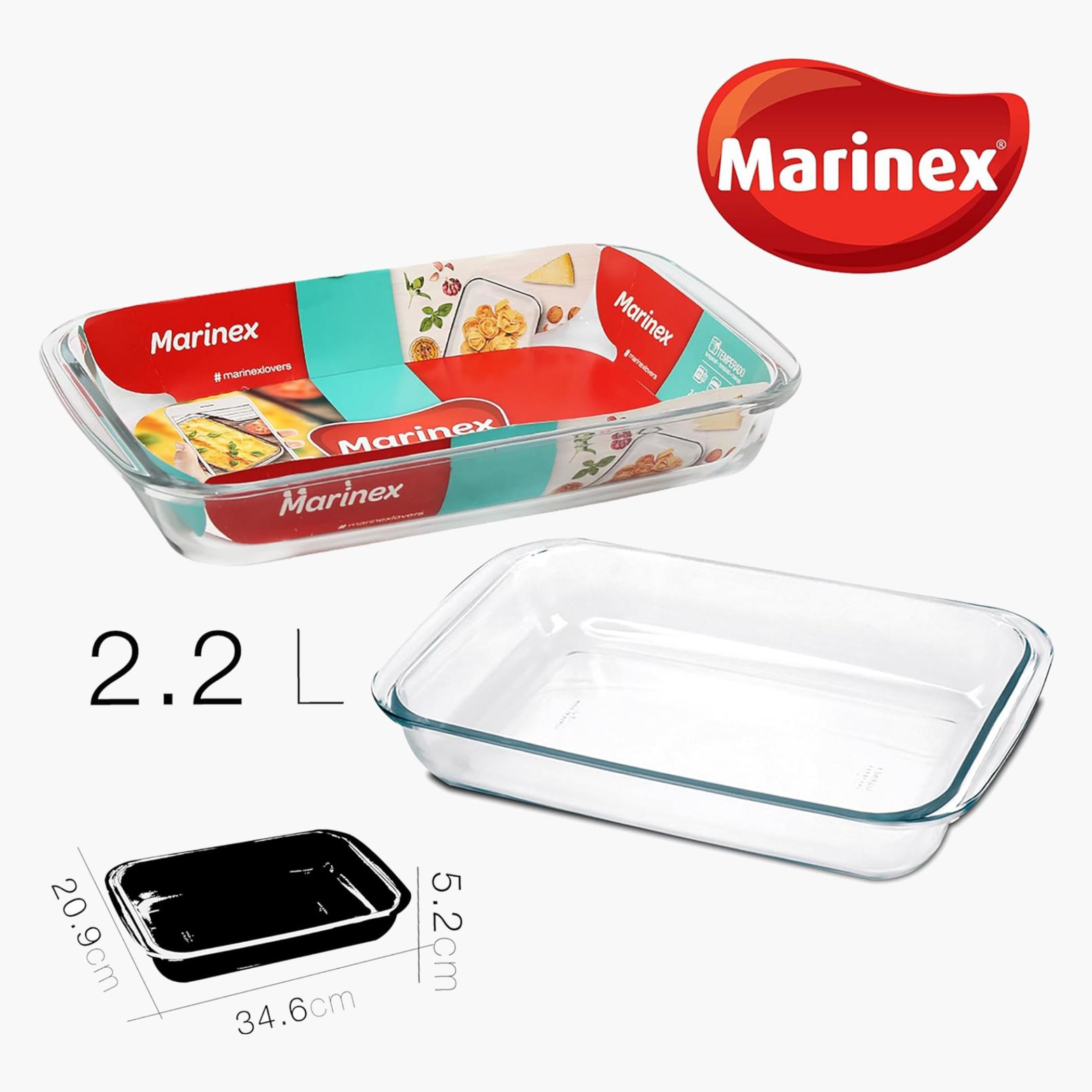 Rectangular Glass Baking Dish 2.2L-household-kitchen-bakeware-bakingdishes-image-3