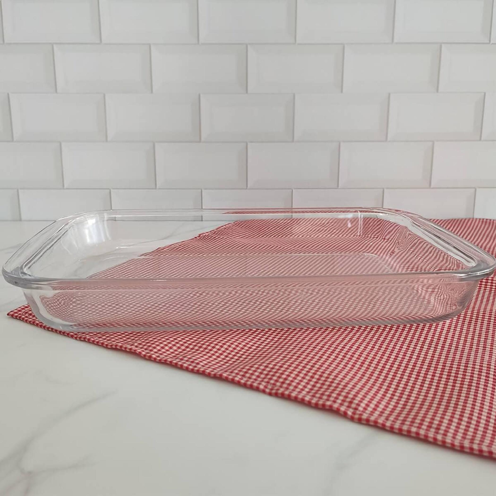 Rectangular Glass Roaster 40x24cm-household-kitchen-bakeware-bakingdishes-image-4