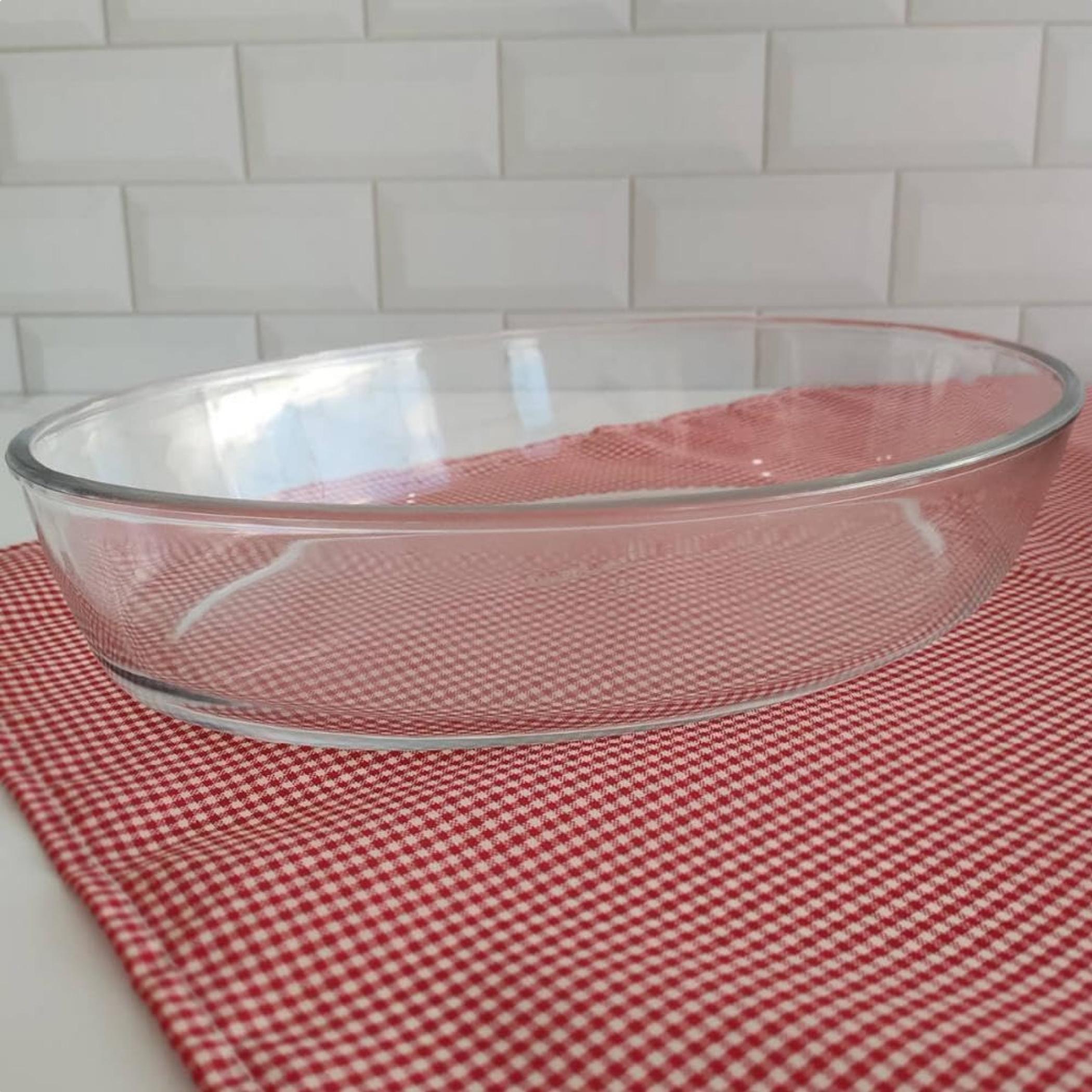 Oval Glass Roaster 2.4L-household-kitchen-bakeware-bakingdishes-image-4