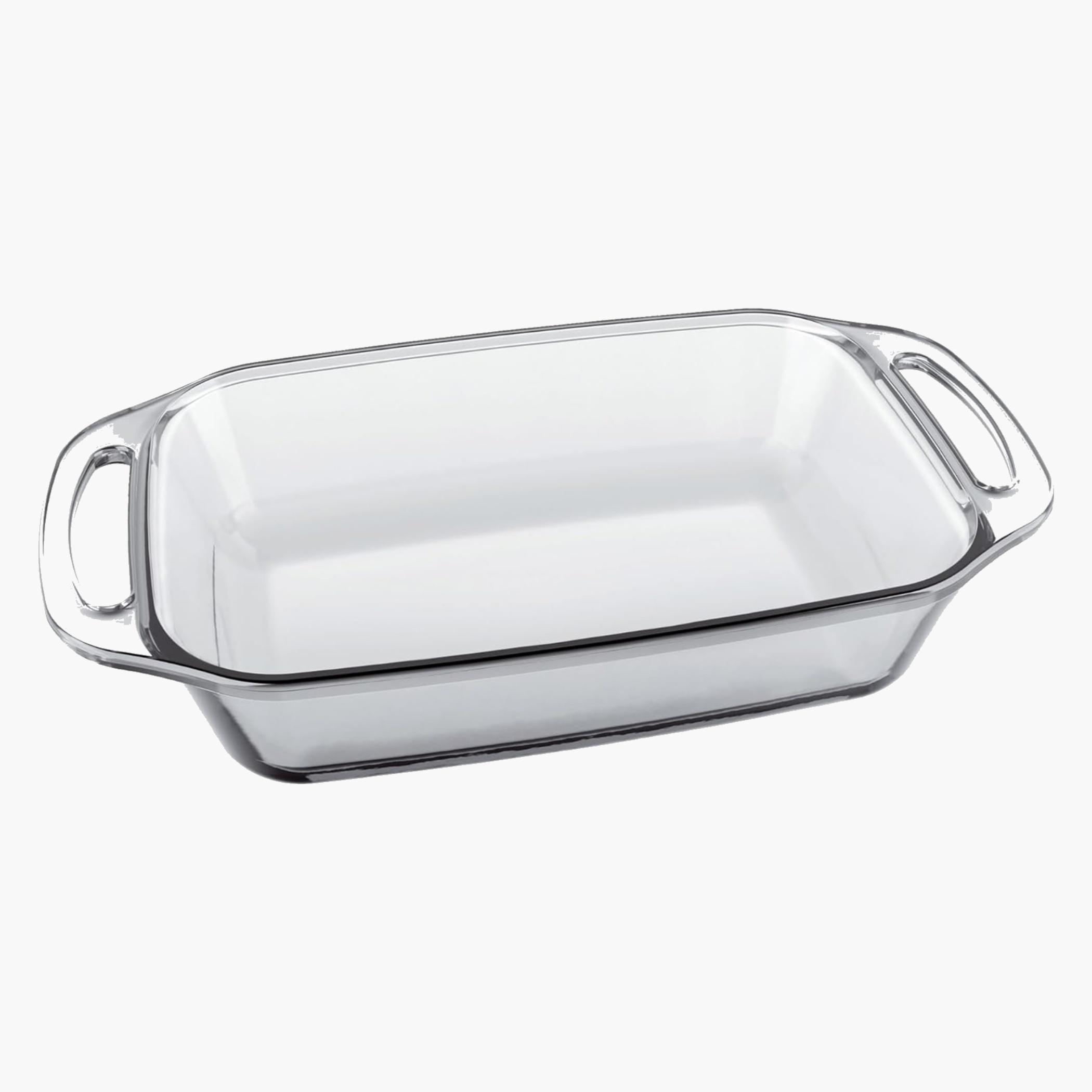 Rectangular Glass Roaster with Handles 2.1L-household-kitchen-bakeware-bakingdishes-image-1