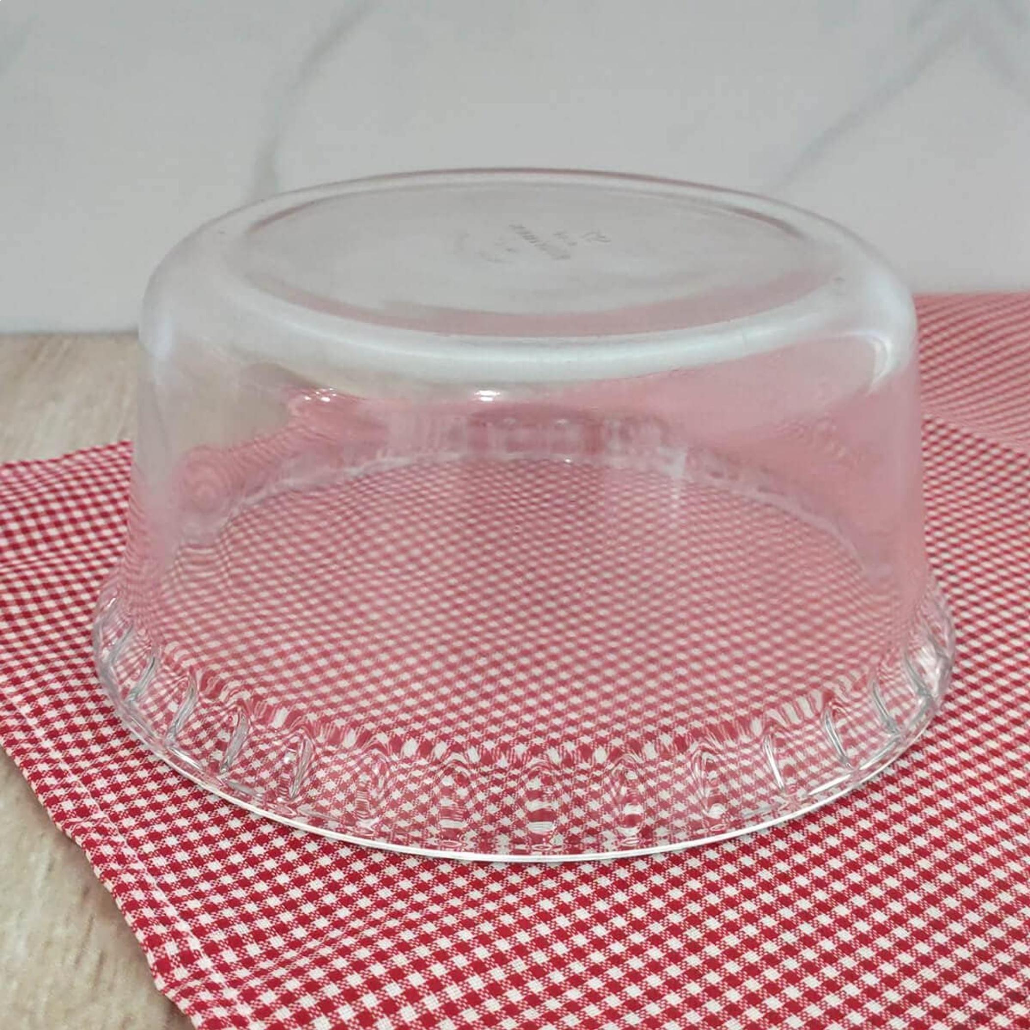 Clear Glass Soufflé Dish 18cm-household-kitchen-bakeware-bakingdishes-image-2