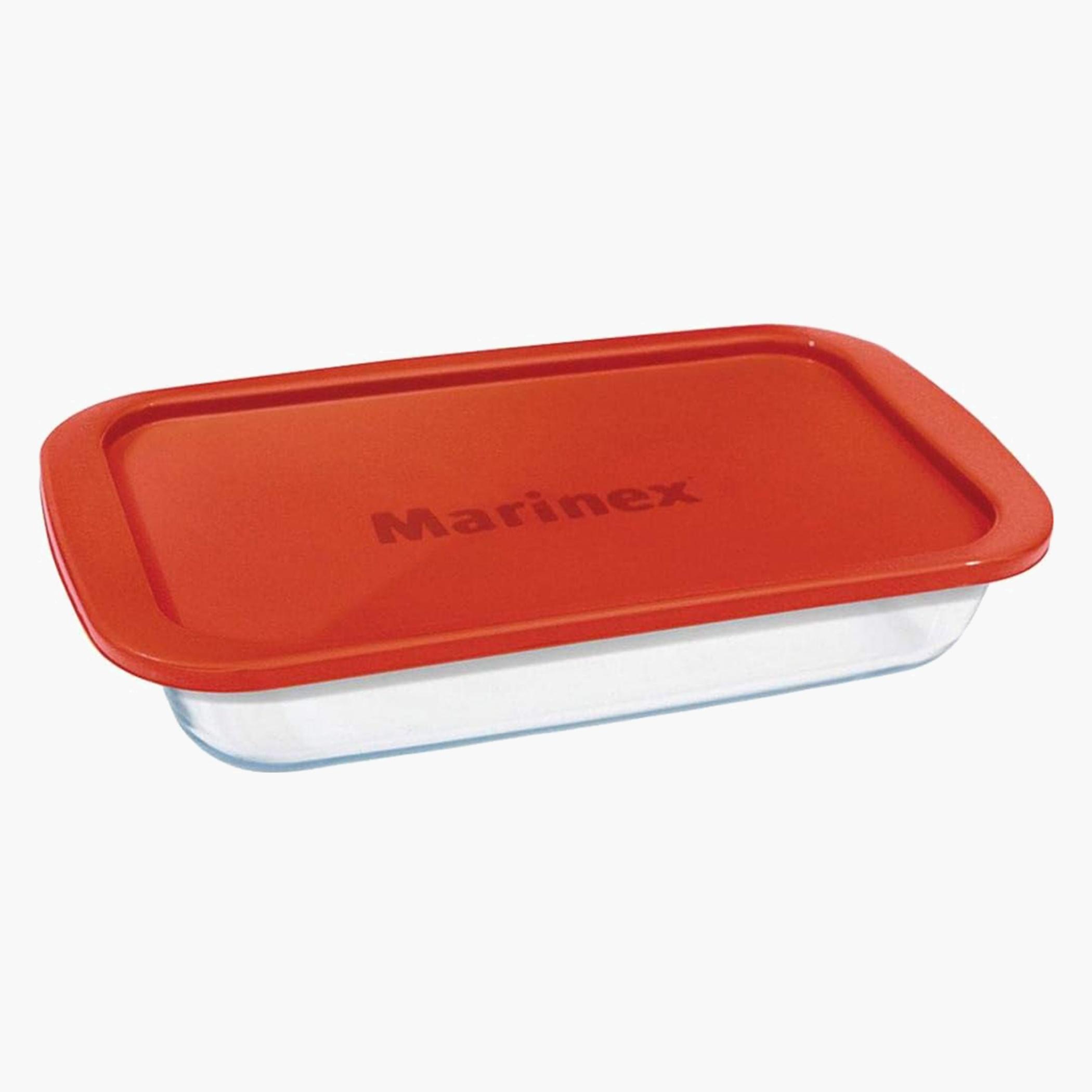 مارينكسصينية خبز زجاجية مستطيلة بغطاء-household-kitchen-bakeware-bakingdishes-image-1
