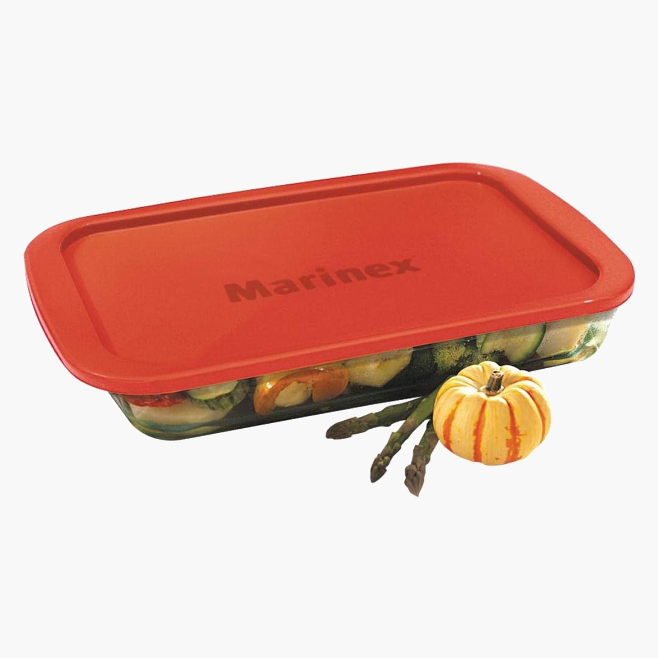 مارينكسصينية خبز زجاجية مستطيلة بغطاء-household-kitchen-bakeware-bakingdishes-image-4