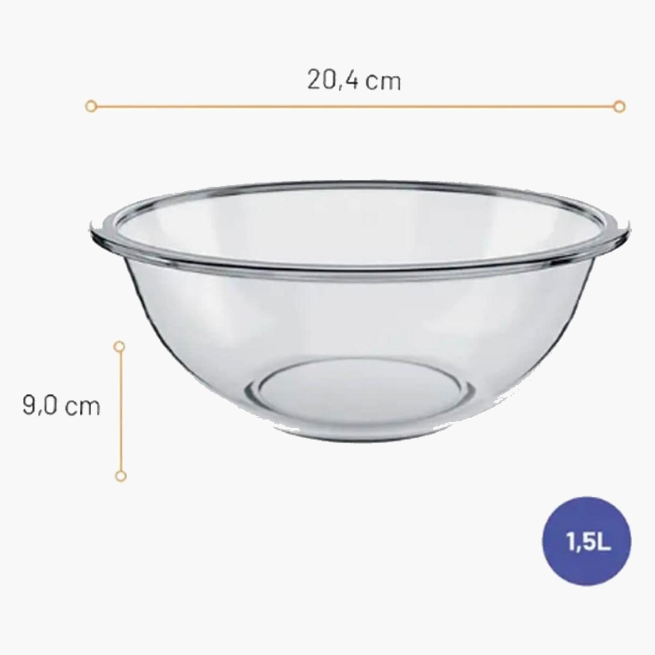 Clear Glass Mixing Bowl 1.5L-household-kitchen-bakeware-mixingbowls-image-3