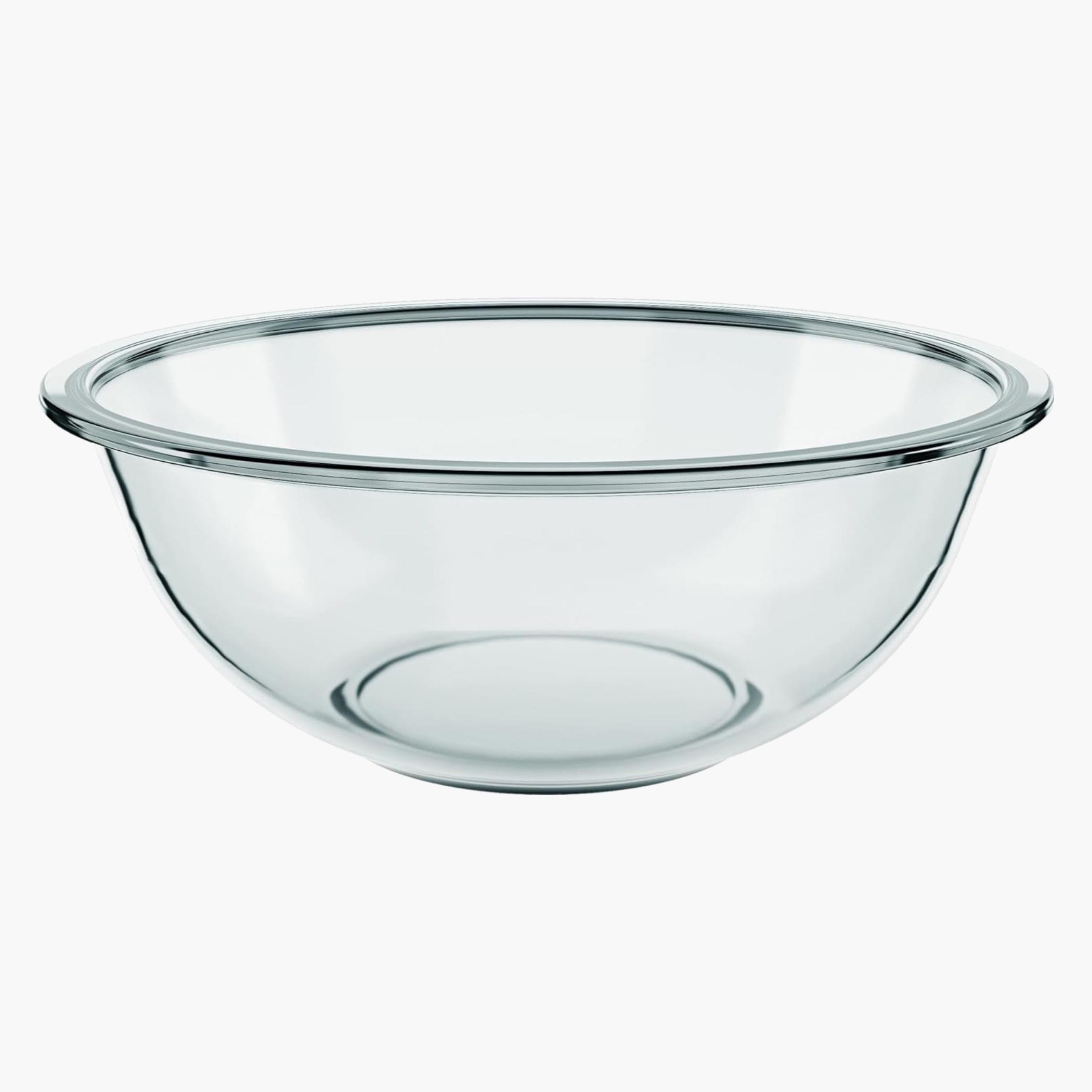 Clear Glass Mixing Bowl 3L-household-kitchen-bakeware-mixingbowls-image-1