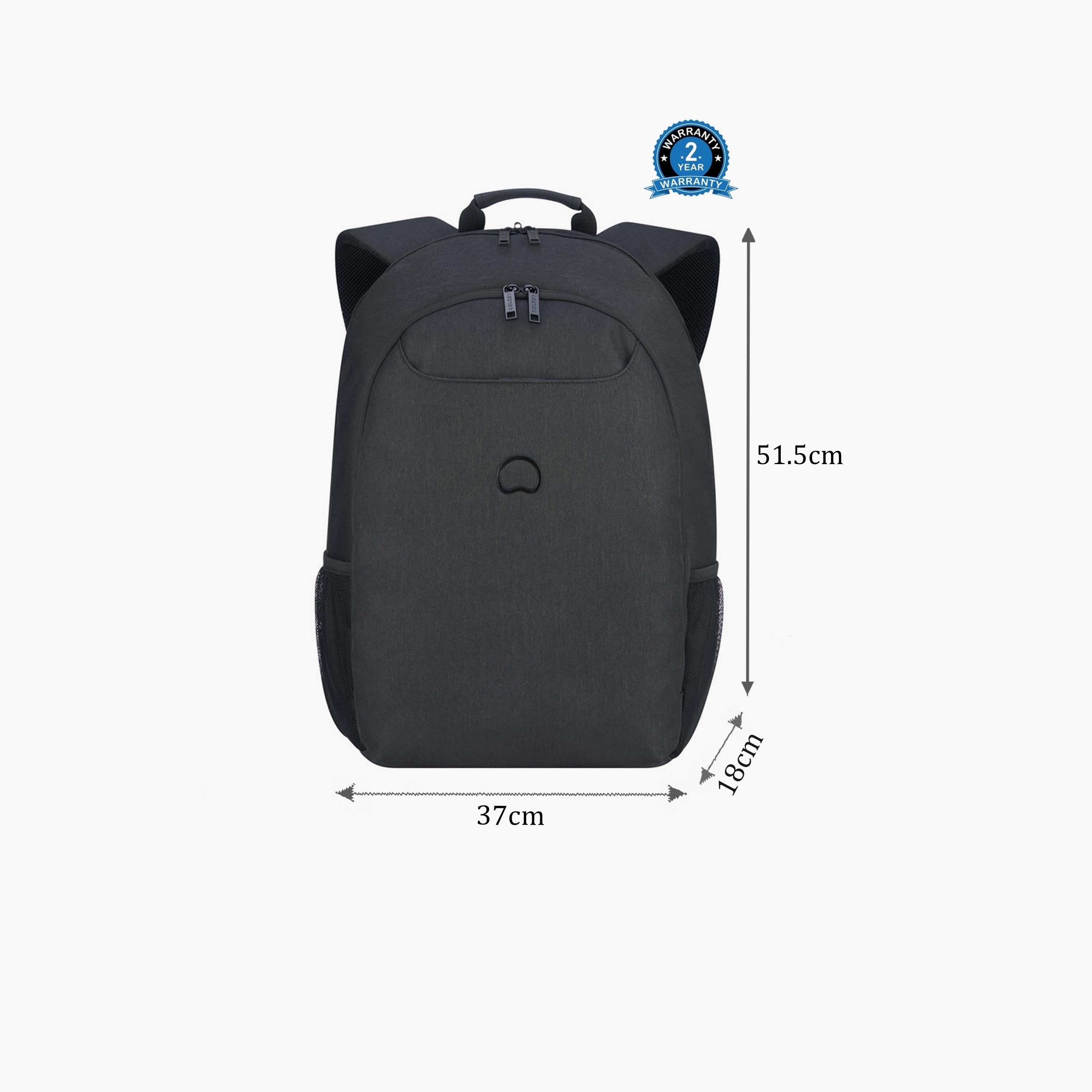 Delsey Esplanade 34 L | 17.3 Inches Laptop Backpack, Polyester | 3942622-50-women-bagsandwallets-backpacks-image-2