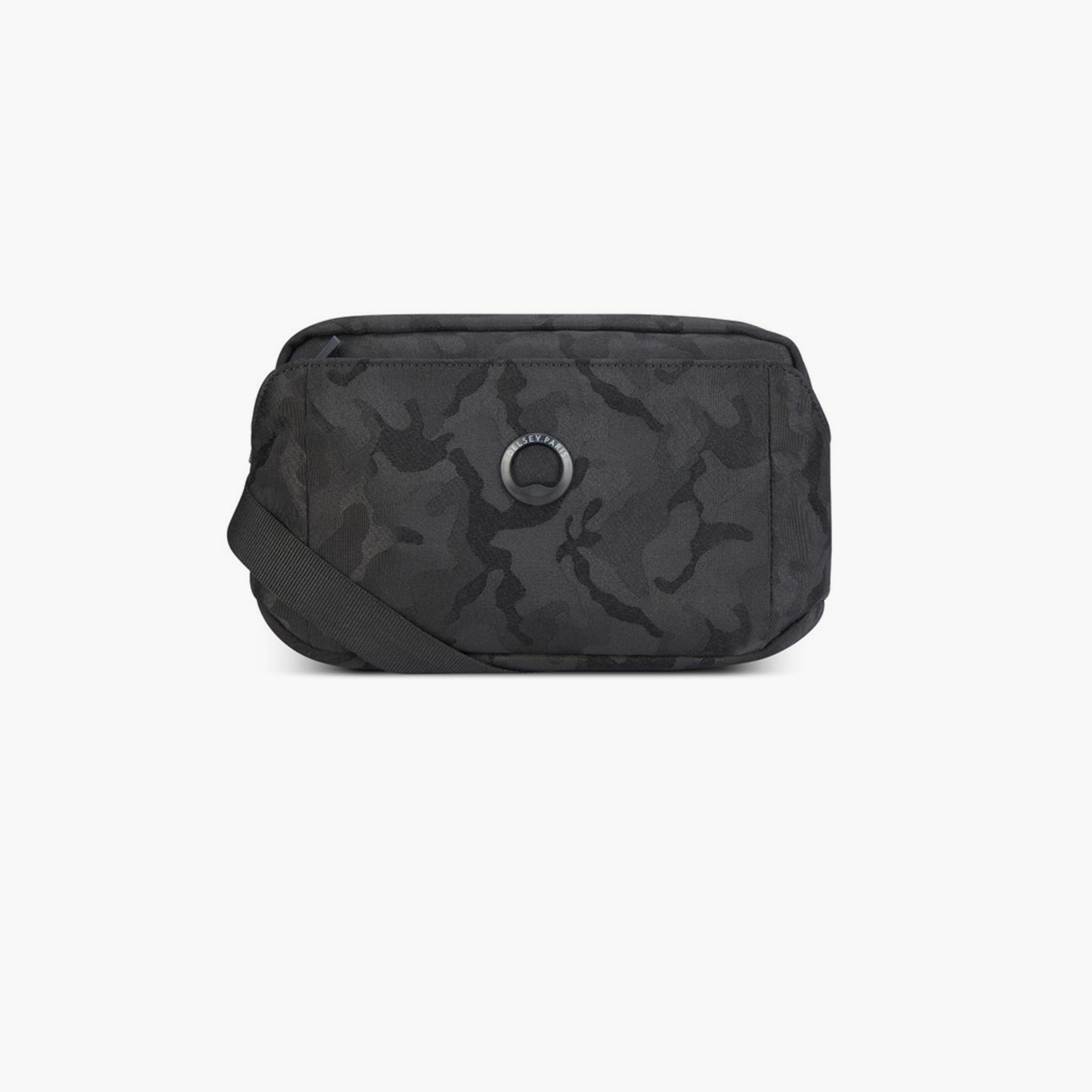 Delsey Picpus Solid Crossbody Bag with Zipper Closure and Adjustable Strap | 15 x 24 x 6CM-men-bags-image-1