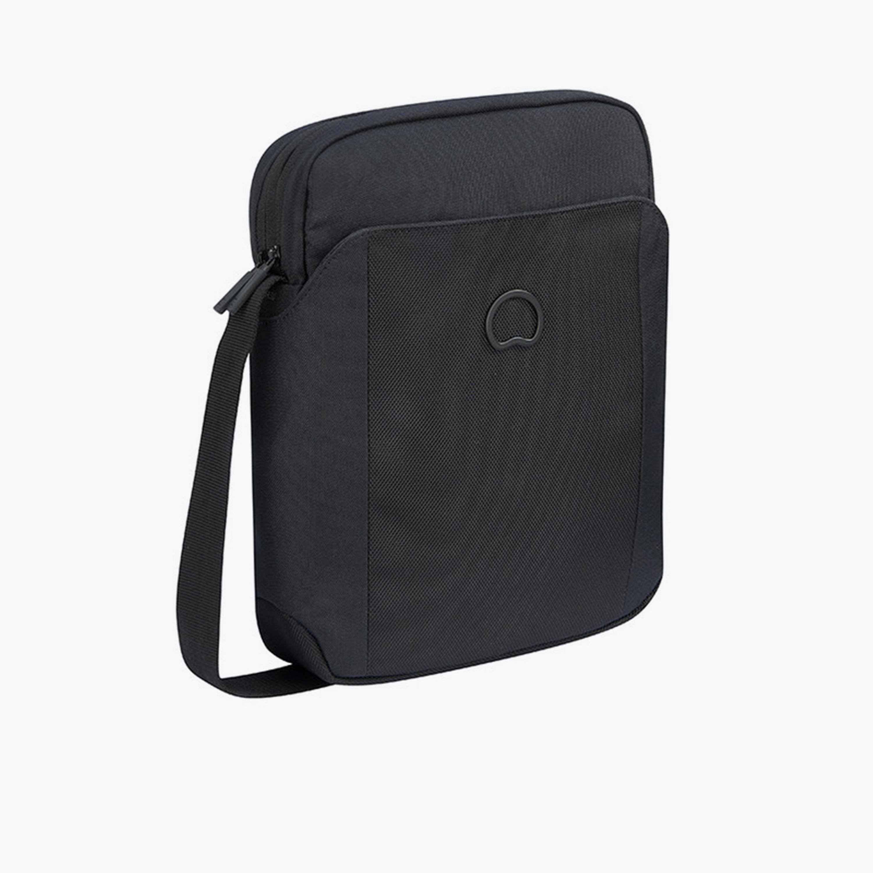 Delsey Picpus Solid Crossbody Bag with Zipper Closure and Adjustable Strap | 19 x 24 x 6 CM-women-bagsandwallets-handbags-image-2