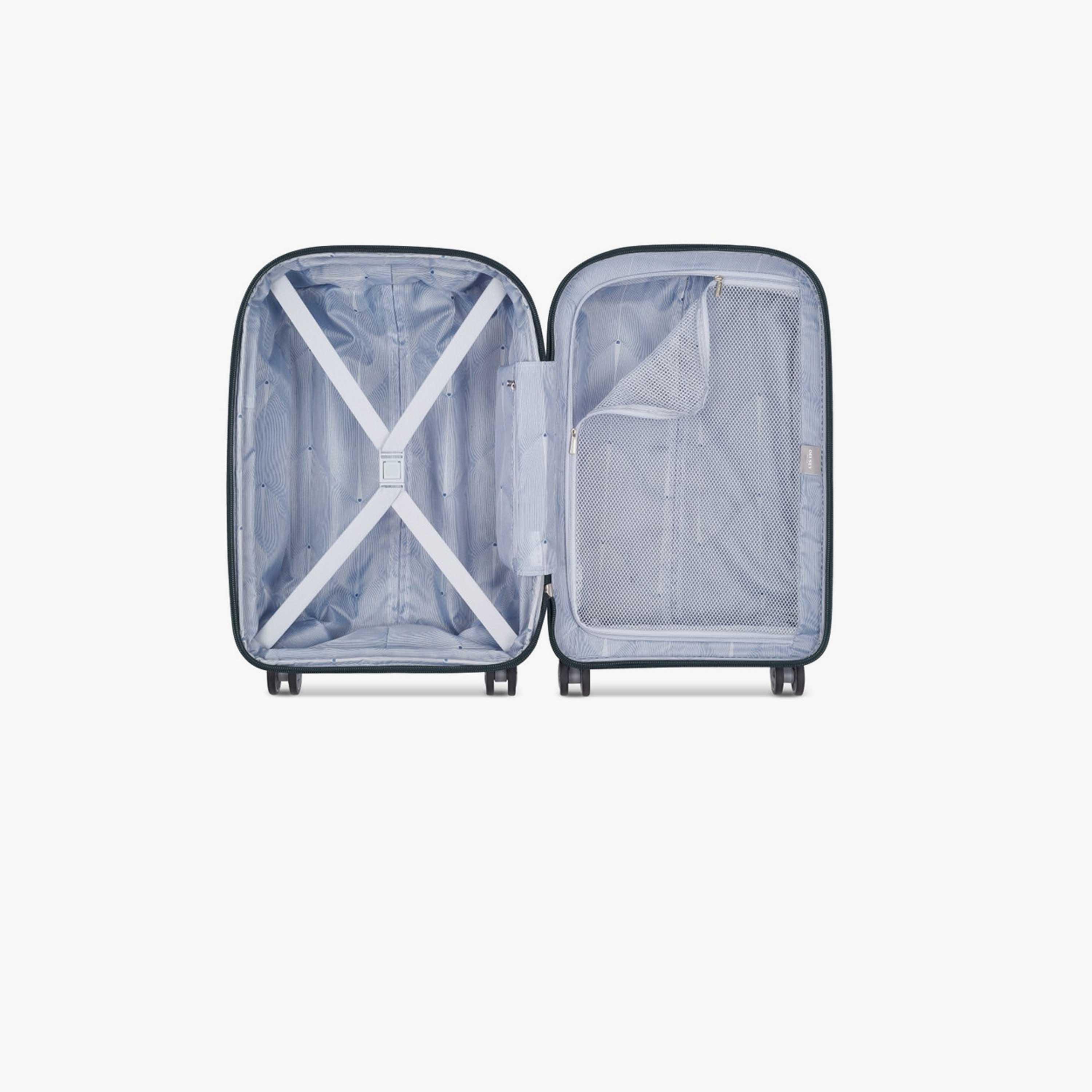 Delsey Clavel Set of 3 Polypropylene Hard Sided 4-Wheeler Spinner Trolley Bag with TSA Combination Lock-travel-luggagesandbags-luggage-image-5