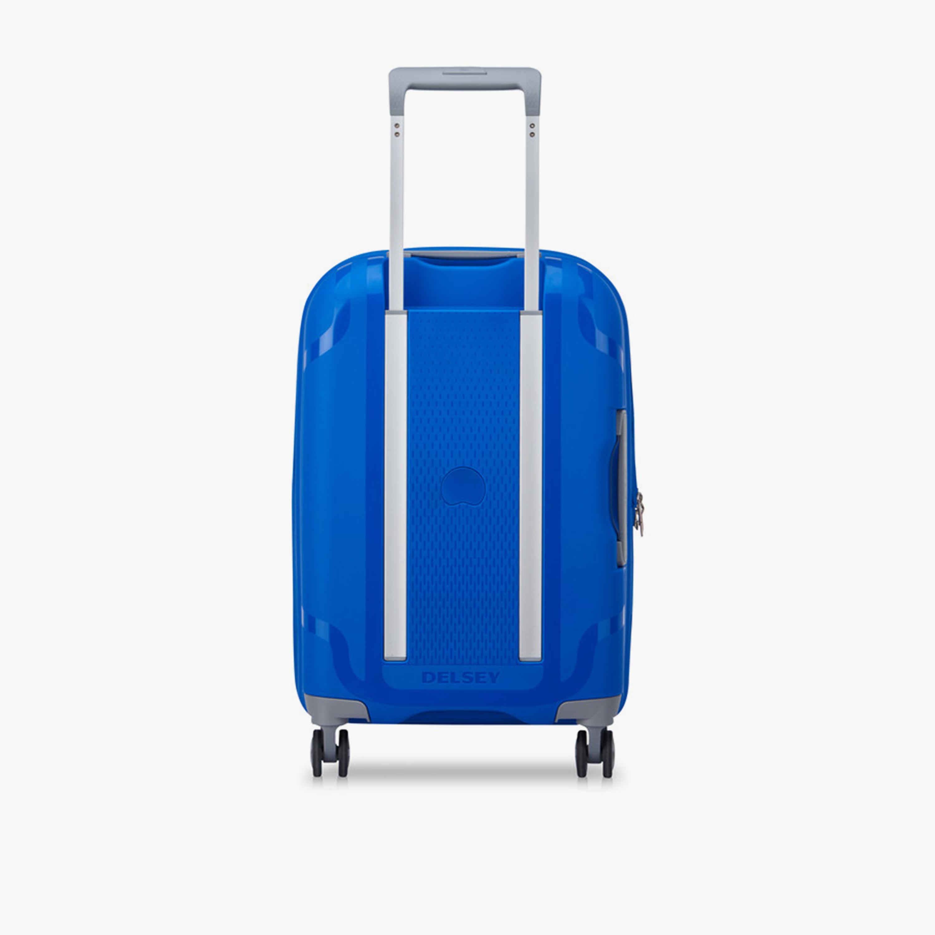 Delsey Caracas 55 CM Small Cabin Polypropylene Hard Sided 4-Wheeler Spinner Trolley Bag with TSA Combination Lock-travel-luggagesandbags-luggage-image-5