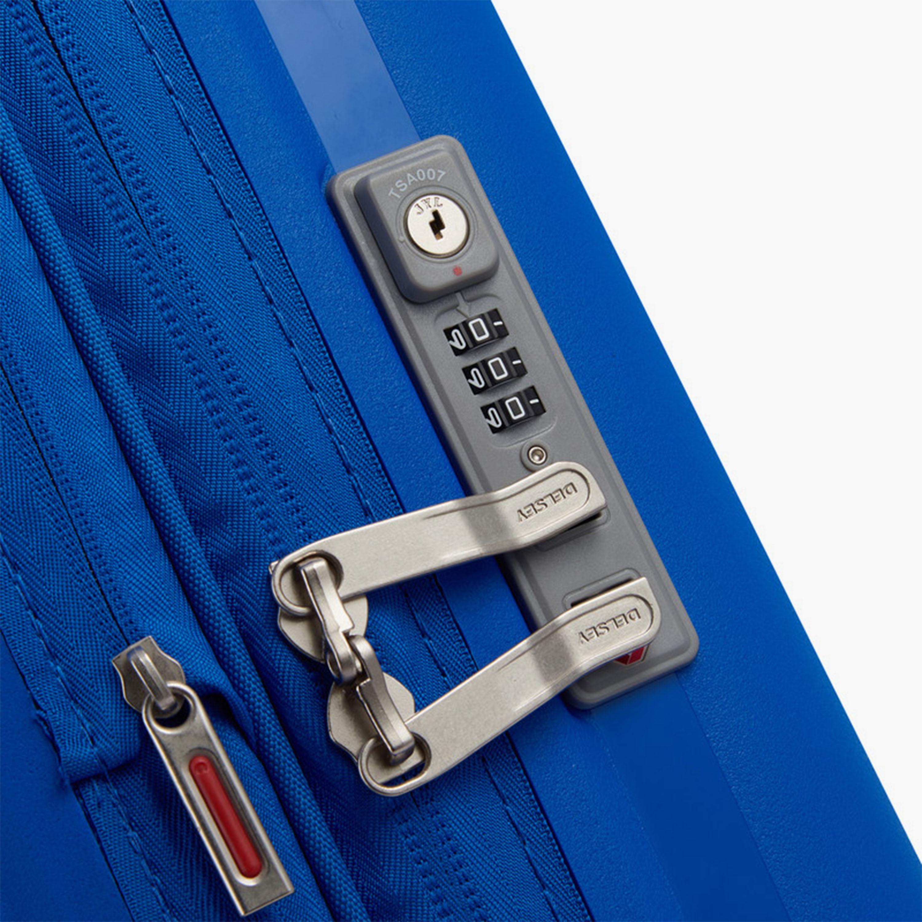 Delsey Caracas 70 CM Medium Check-in Polypropylene Hard Sided 4-Wheeler Spinner Trolley Bag with TSA Combination Lock-travel-luggagesandbags-luggage-image-7