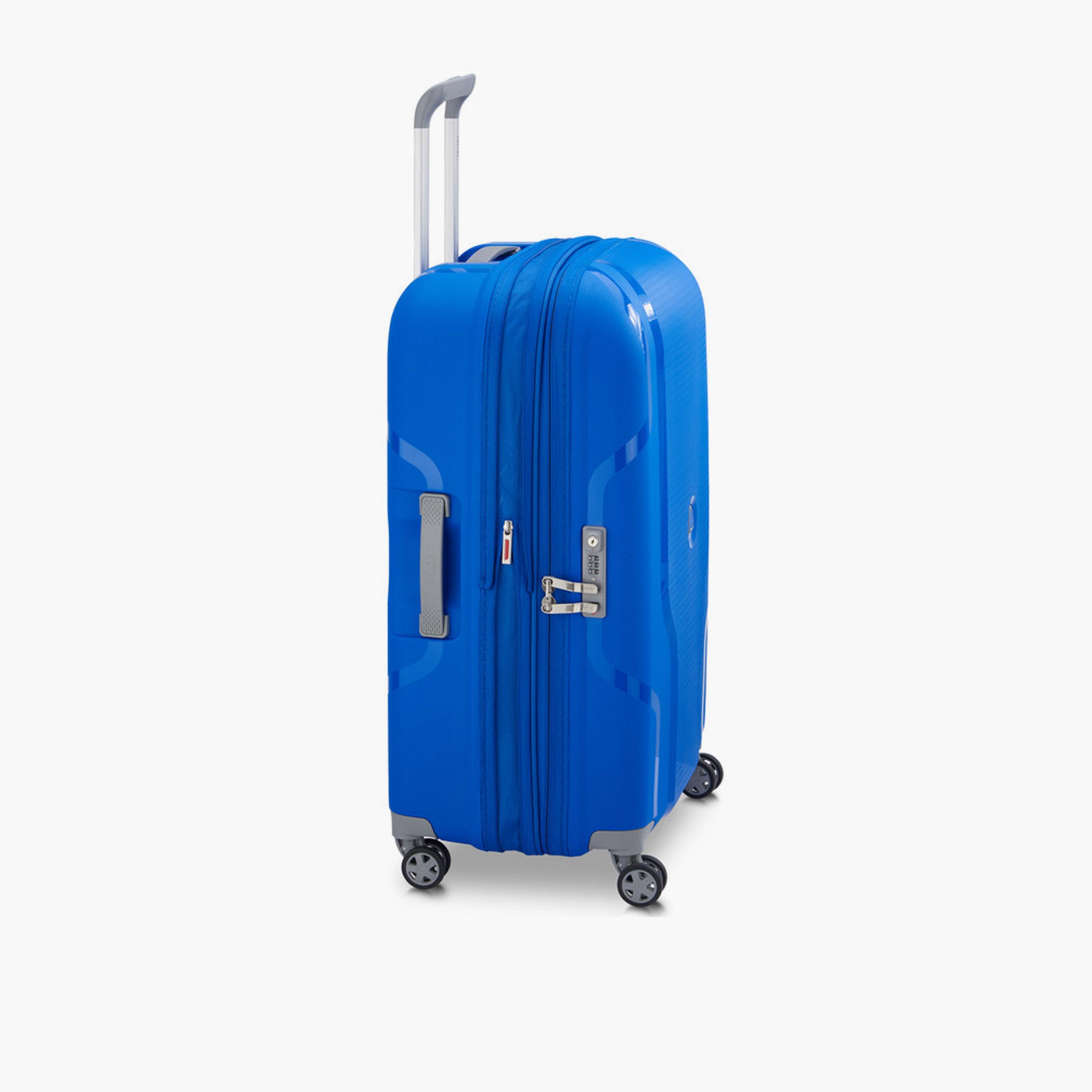 Delsey Caracas 83 CM Large Check-in Polypropylene Hard Sided 4-Wheeler Spinner Trolley Bag with TSA Combination Lock-travel-luggagesandbags-luggage-image-6