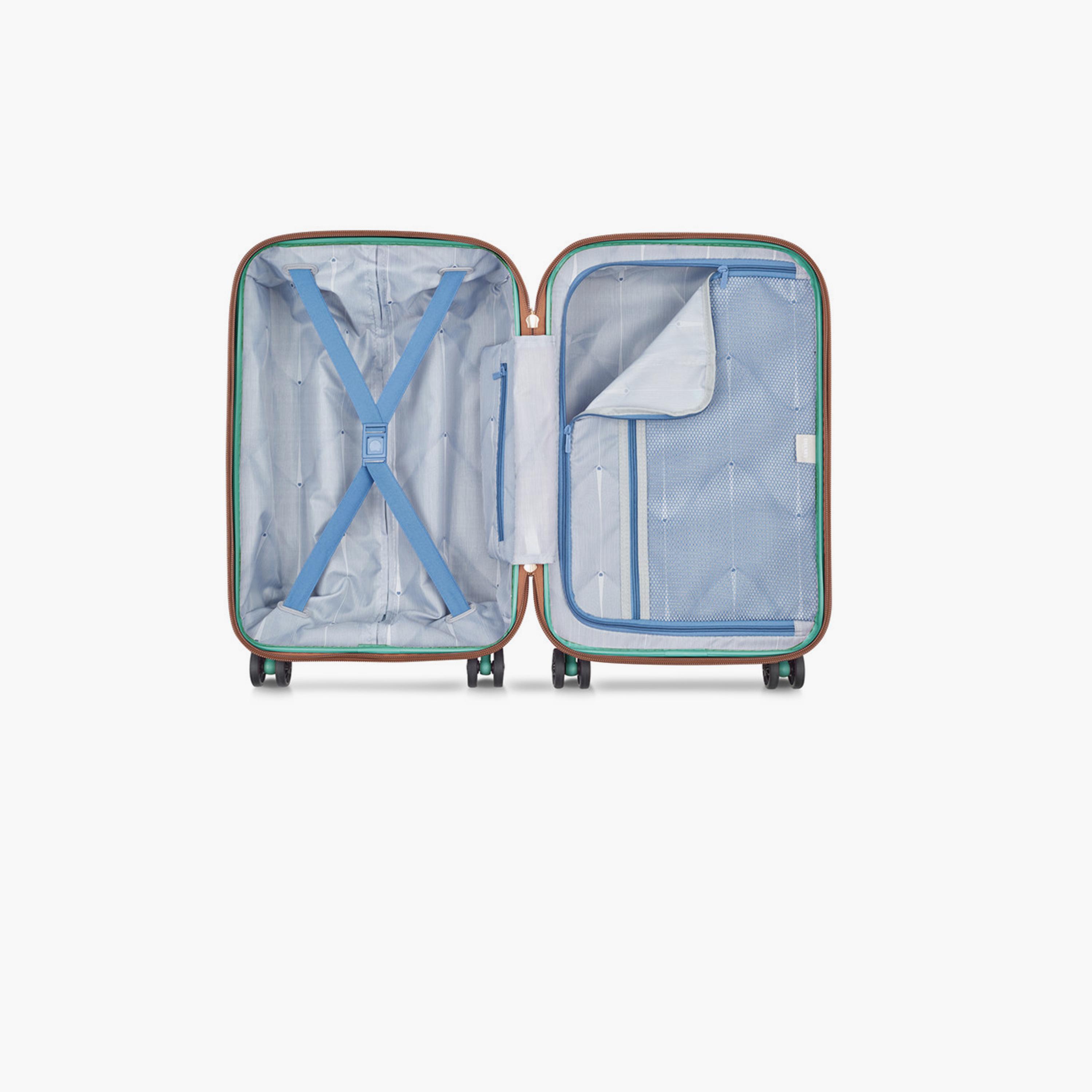Delsey Freestyle 55 CM Small Cabin Polypropylene Hard Sided 4-Wheeler Spinner Trolley Bag with TSA Combination Lock-travel-luggagesandbags-luggage-image-6