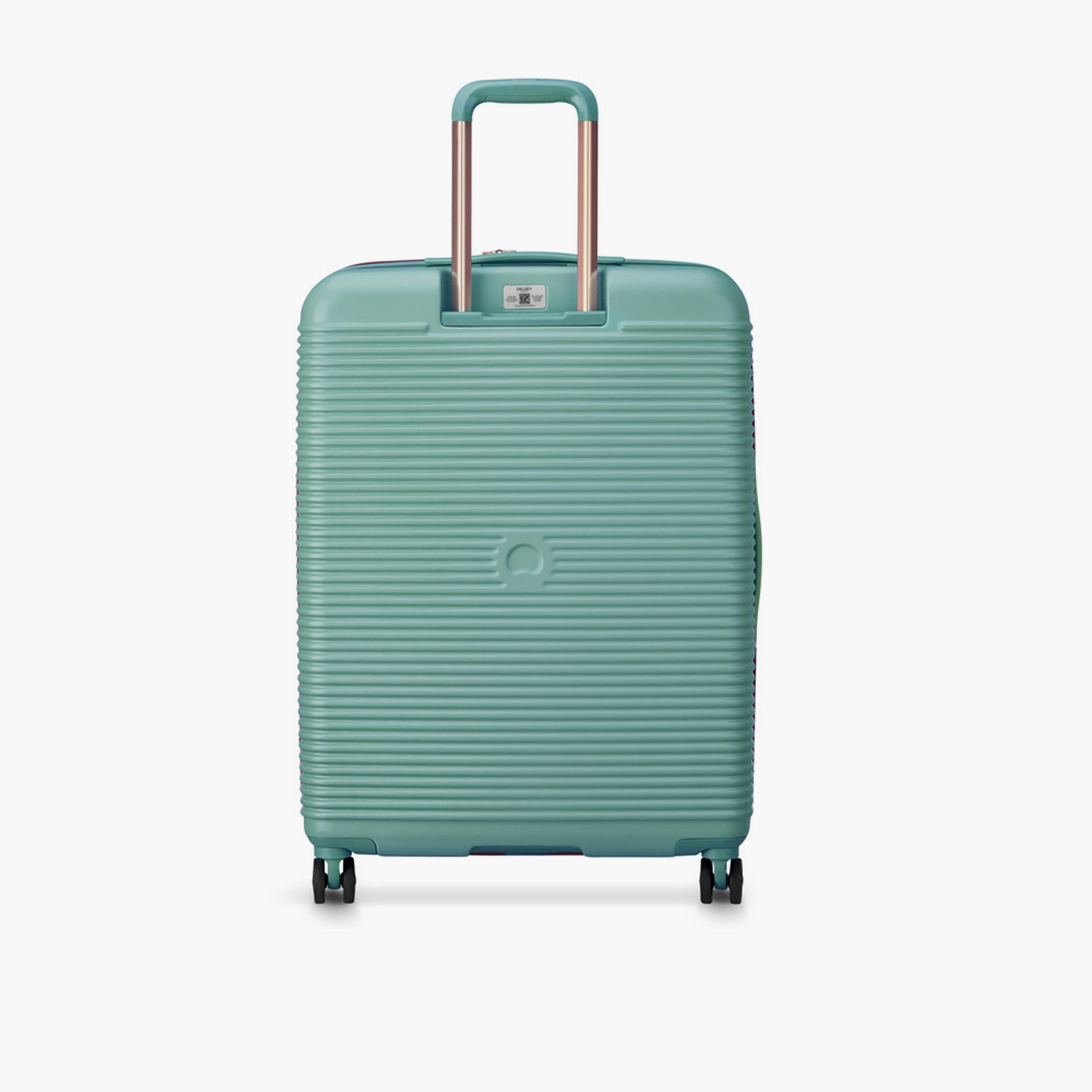 Delsey Freestyle 82 CM Large Check-in Polypropylene Hard Sided 4-Wheeler Spinner Trolley Bag with TSA Combination Lock-travel-luggagesandbags-luggage-image-6