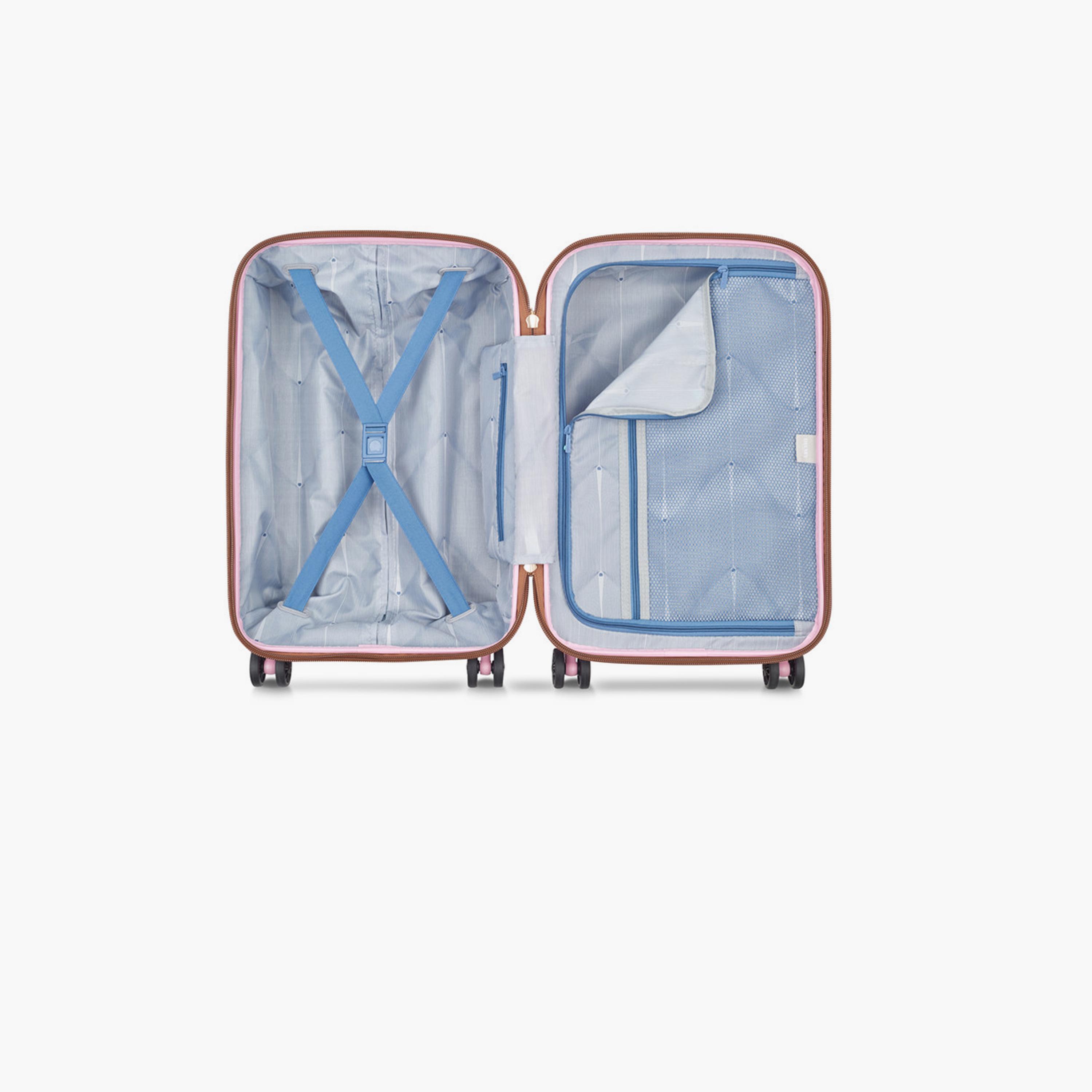 Delsey Freestyle 55 CM Small Cabin Polypropylene Hard Sided 4-Wheeler Spinner Trolley Bag with TSA Combination Lock-travel-luggagesandbags-luggage-image-6