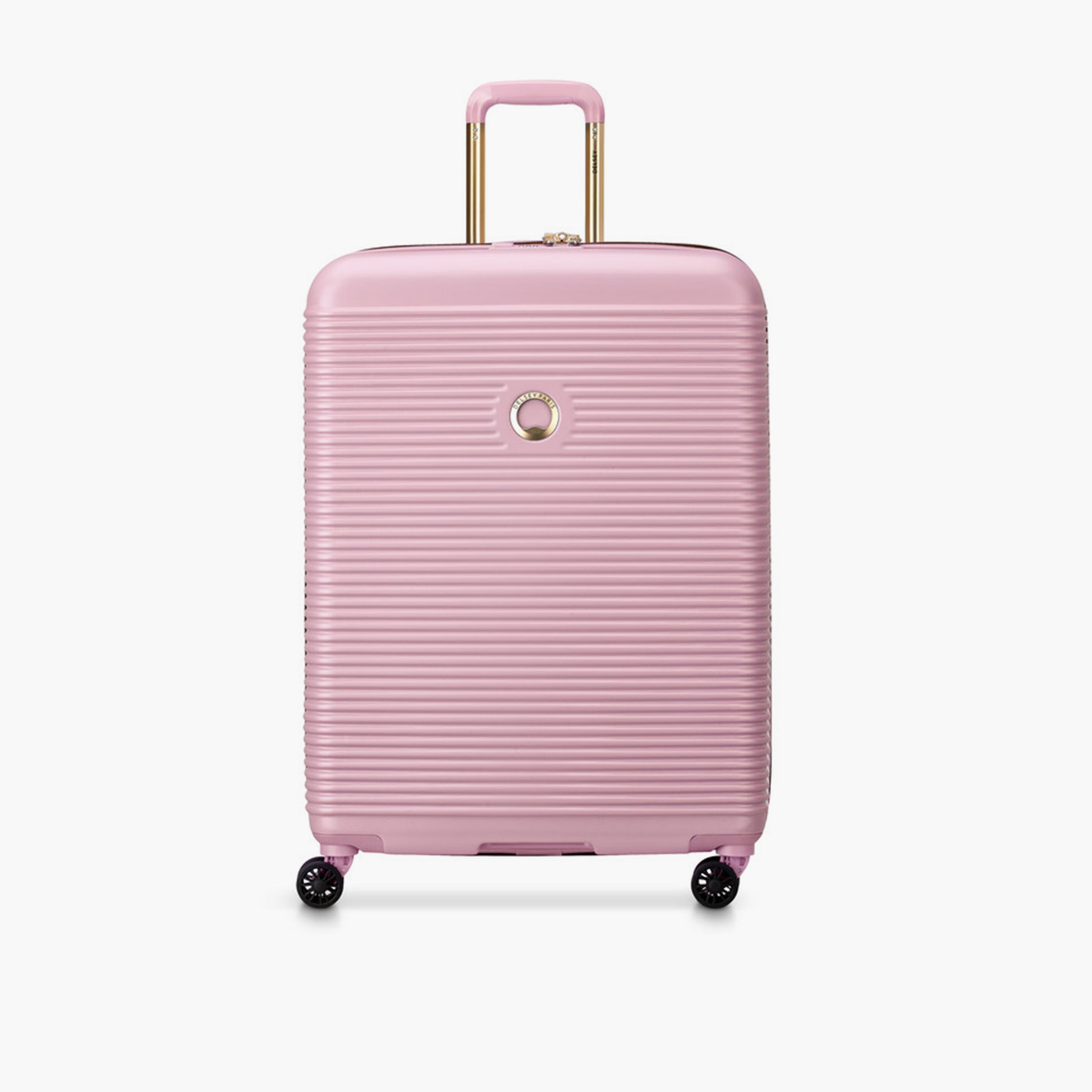 Delsey Freestyle 82 CM Large Check-in Polypropylene Hard Sided 4-Wheeler Spinner Trolley Bag with TSA Combination Lock-travel-luggagesandbags-luggage-image-1