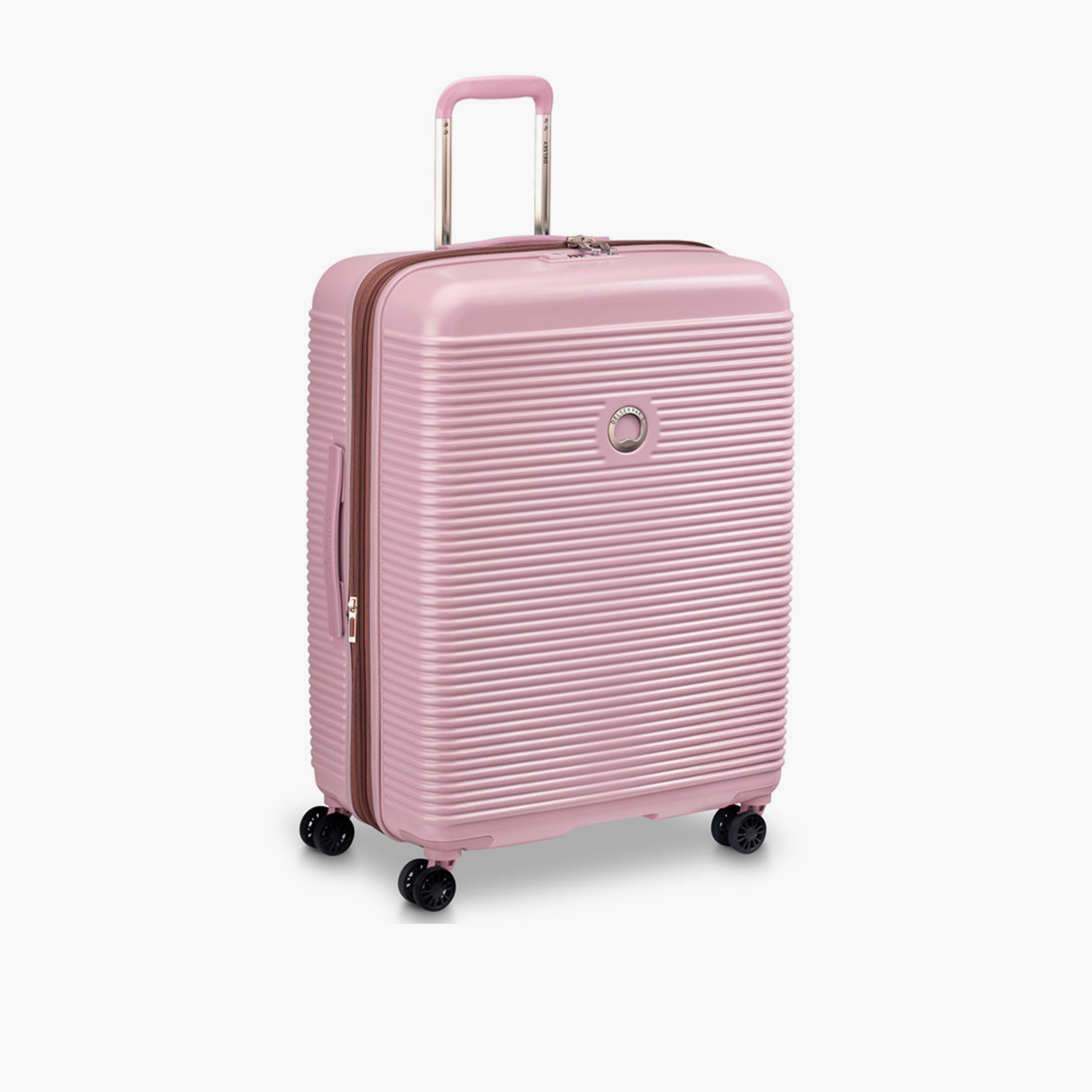 Delsey Freestyle 82 CM Large Check-in Polypropylene Hard Sided 4-Wheeler Spinner Trolley Bag with TSA Combination Lock-travel-luggagesandbags-luggage-image-5
