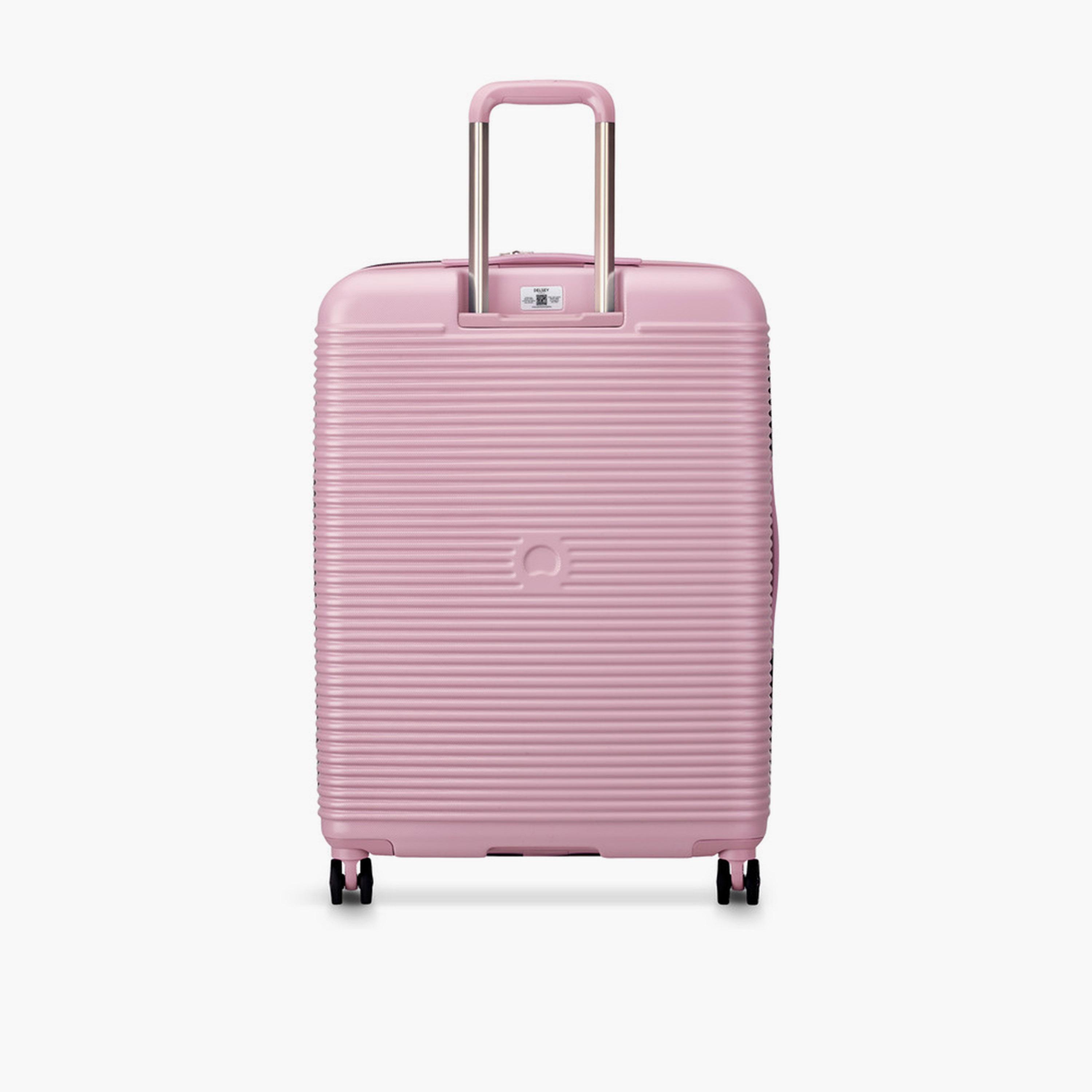Delsey Freestyle 82 CM Large Check-in Polypropylene Hard Sided 4-Wheeler Spinner Trolley Bag with TSA Combination Lock-travel-luggagesandbags-luggage-image-7