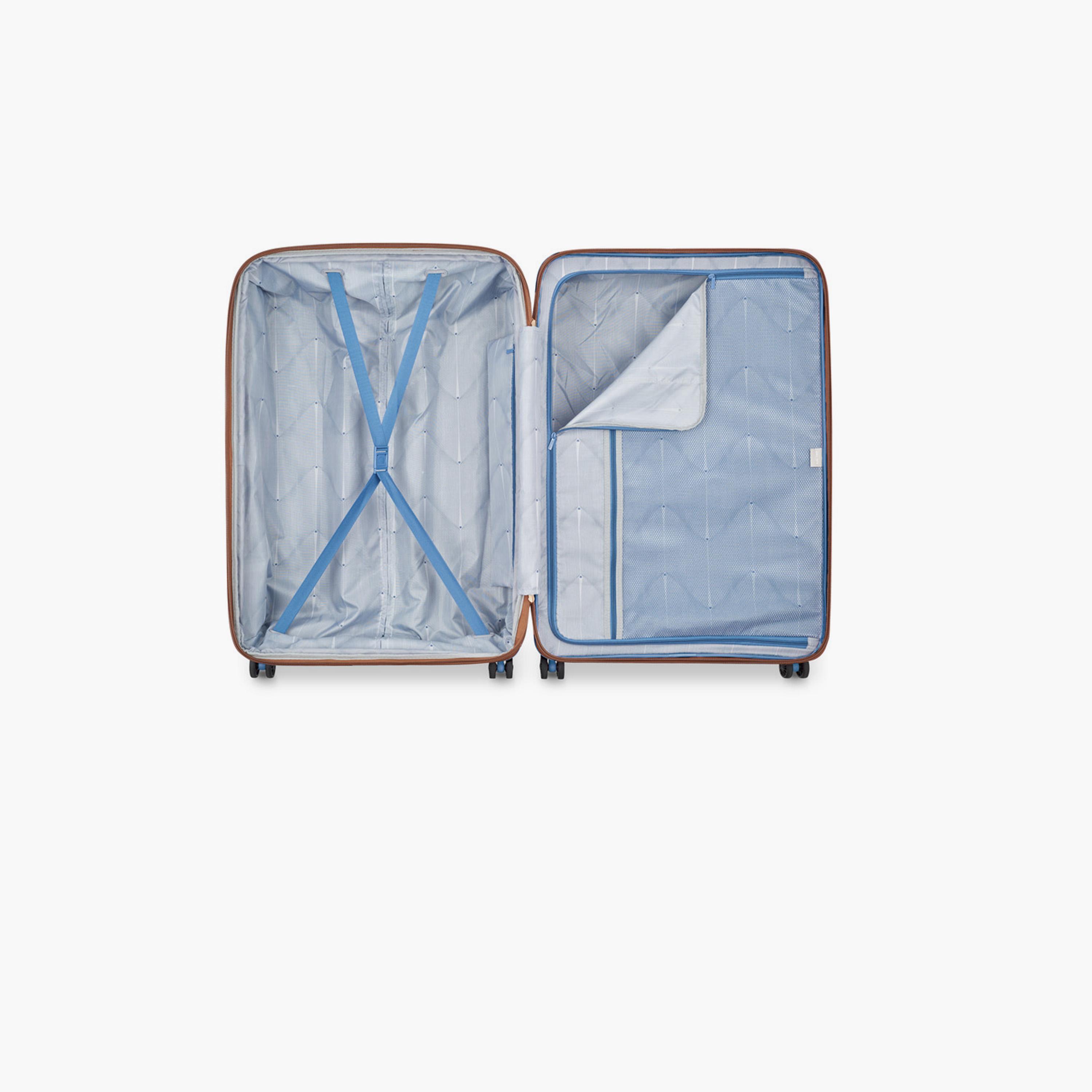 Delsey Freestyle 82 CM Large Check-in Polypropylene Hard Sided 4-Wheeler Spinner Trolley Bag with TSA Combination Lock-travel-luggagesandbags-luggage-image-5