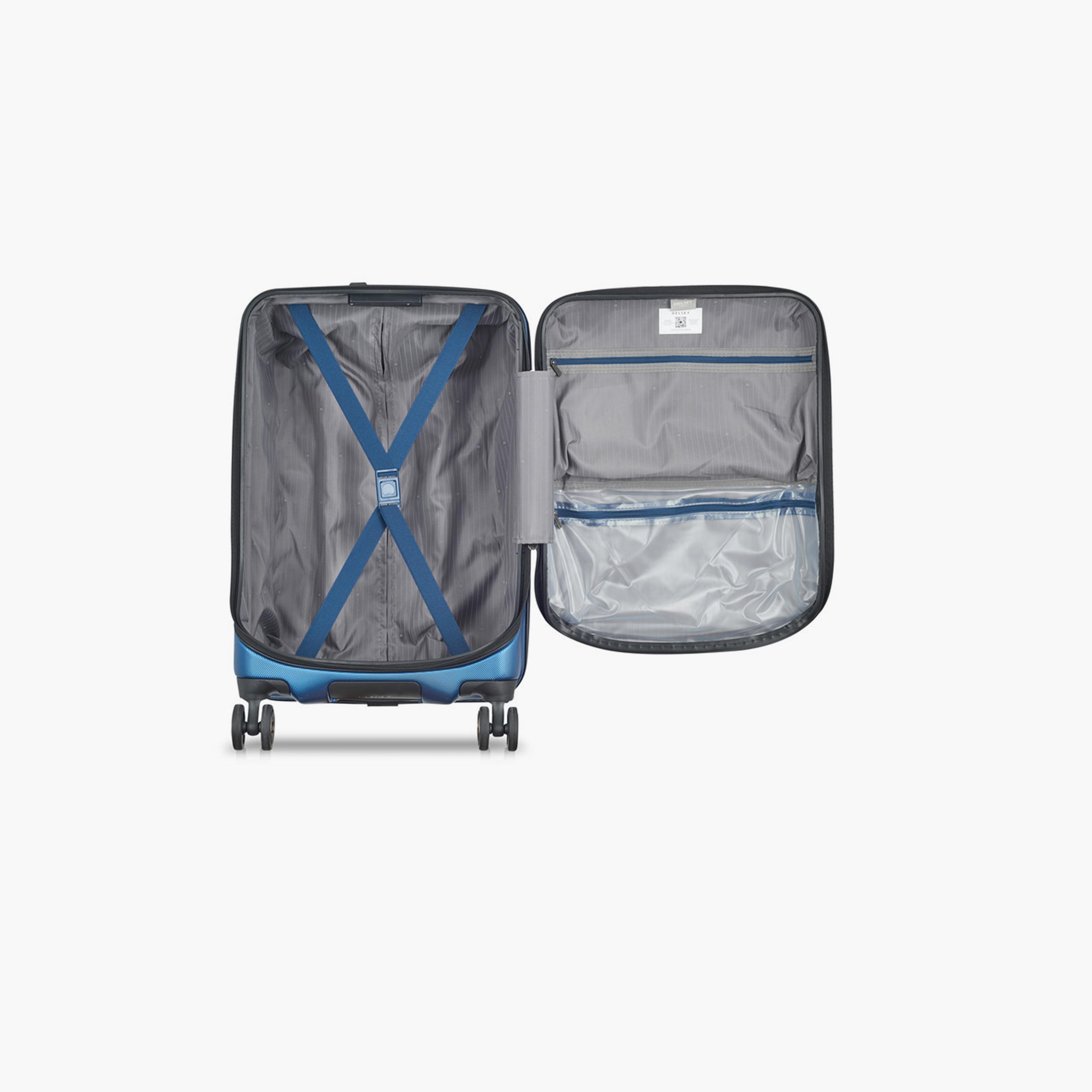 Delsey Cruise 58 CM Small Cabin Polycarbonate with ABS Hard Sided 4-Wheeler Spinner Trolley Bag with TSA Combination Lock-travel-luggagesandbags-luggage-image-6