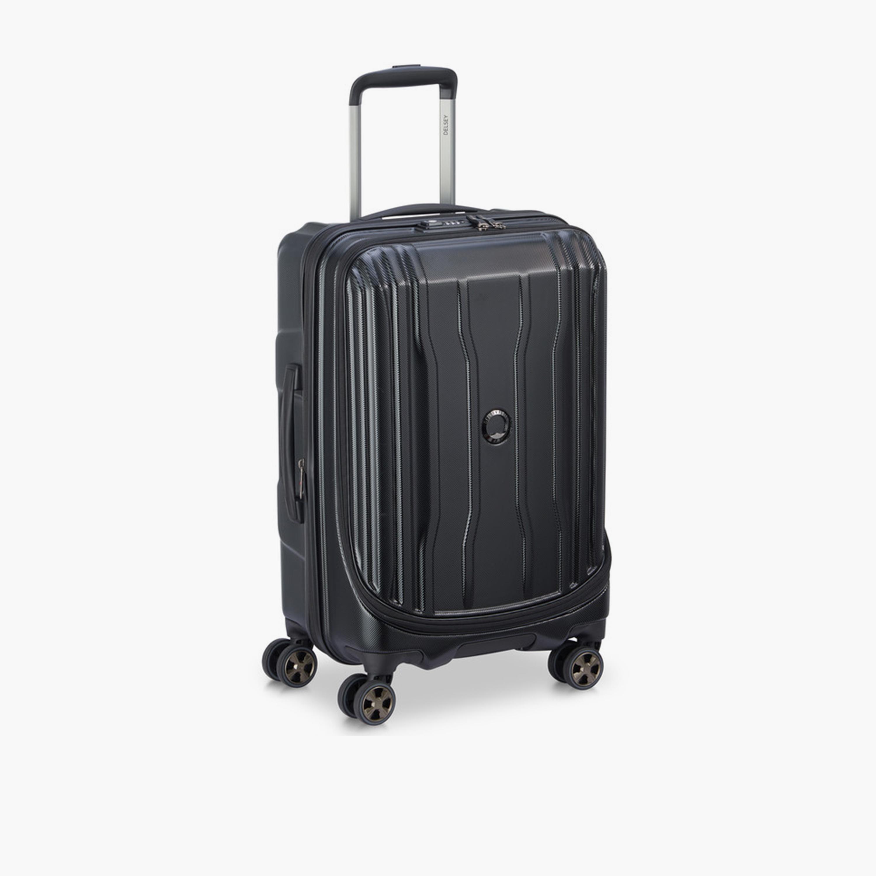 Delsey Cruise 58 CM Small Cabin Polycarbonate with ABS Hard Sided 4-Wheeler Spinner Trolley Bag with TSA Combination Lock-travel-luggagesandbags-luggage-image-5
